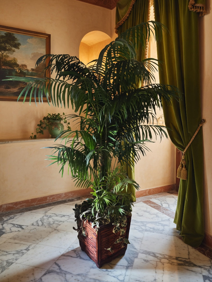 Pair of Artificial Areca Palm Trees 🌺🌿