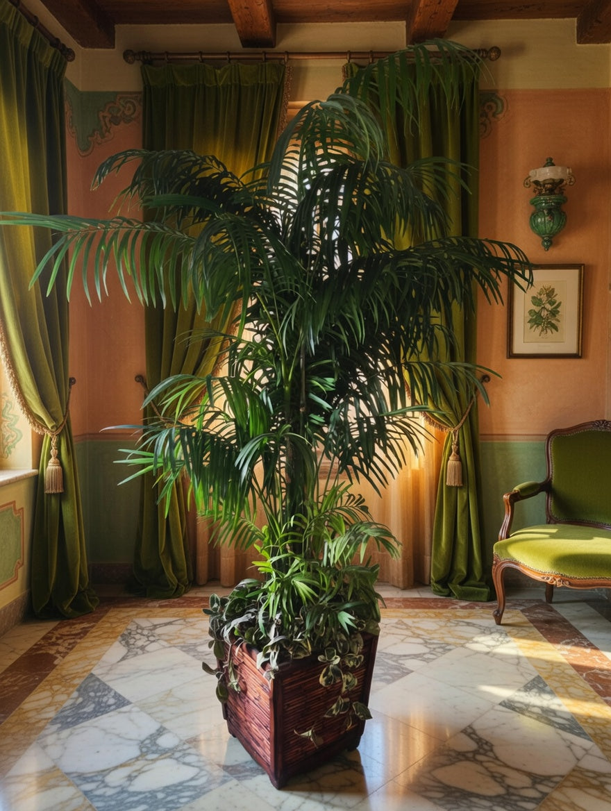 Pair of Artificial Areca Palm Trees 🌺🌿