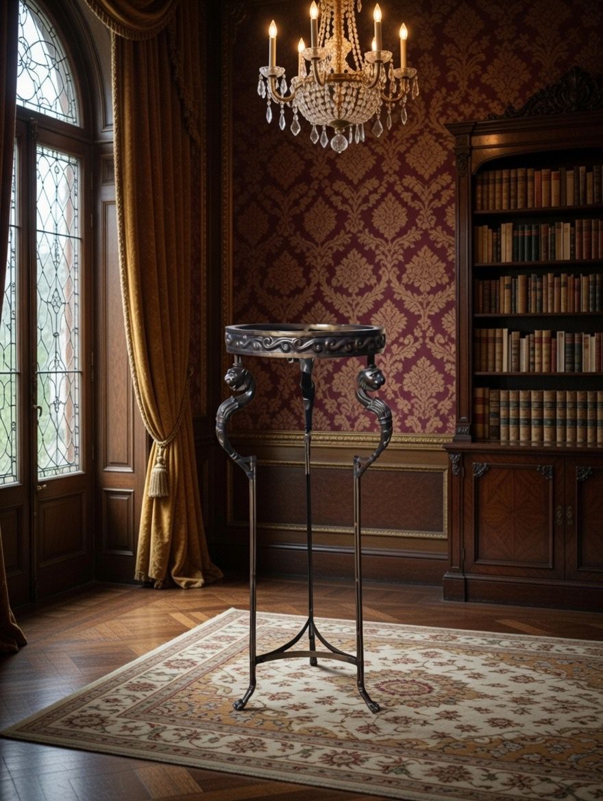 🎉Pedestal de bronce y alabastro de lujo🎉