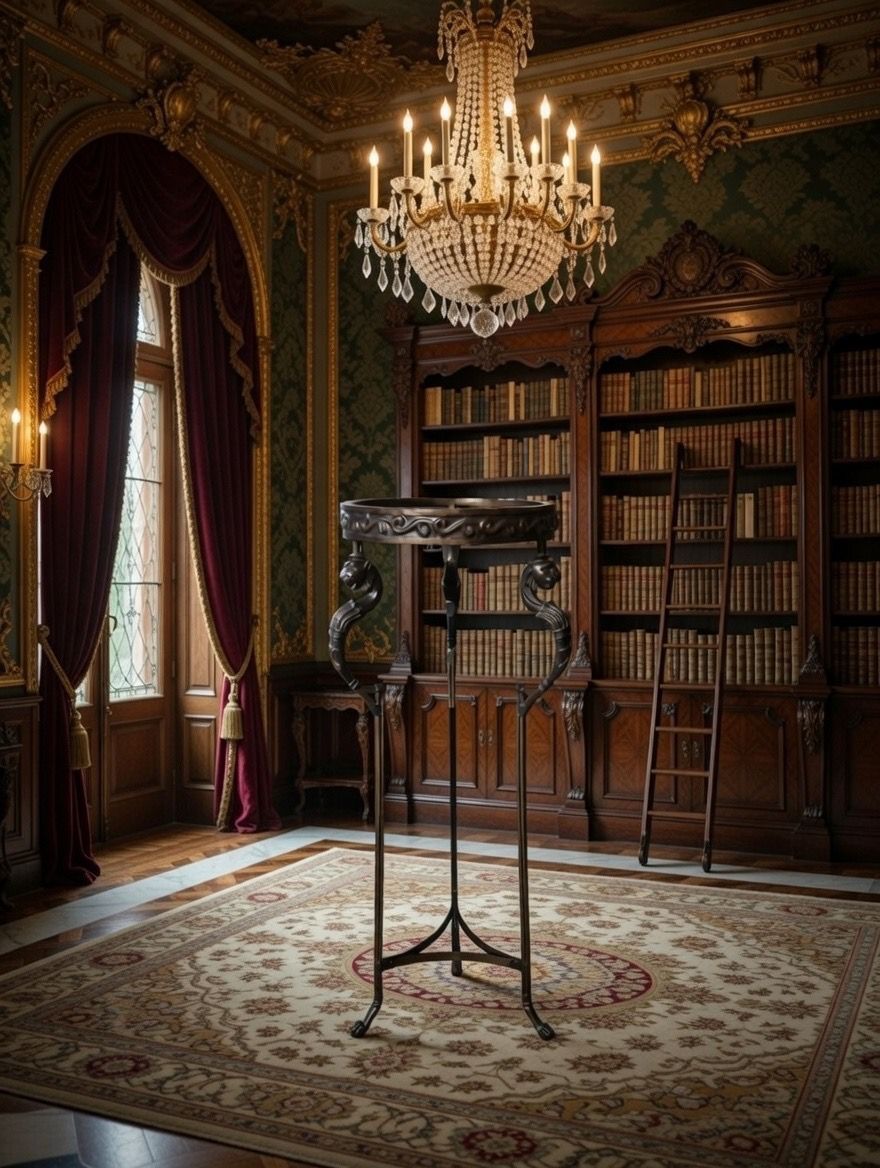 🎉Pedestal de bronce y alabastro de lujo🎉