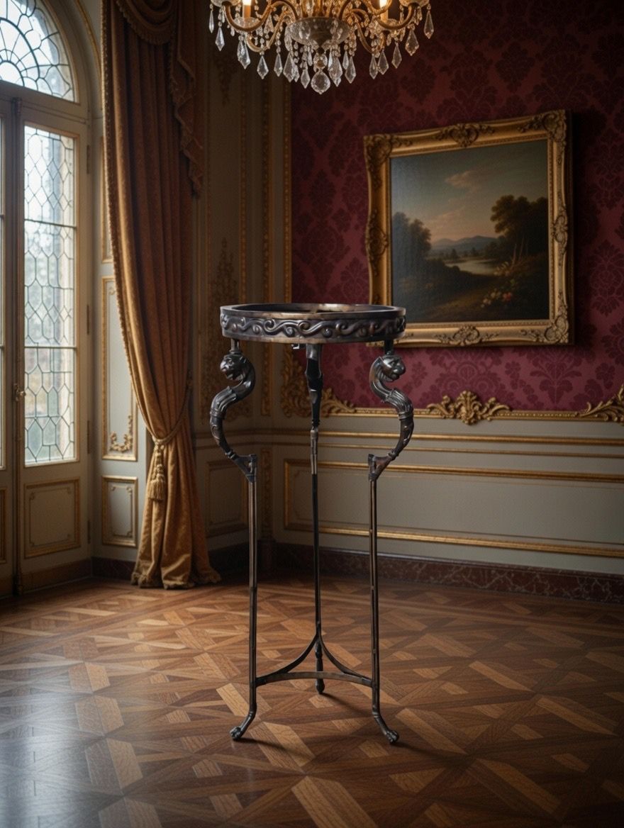 🎉Pedestal de bronce y alabastro de lujo🎉