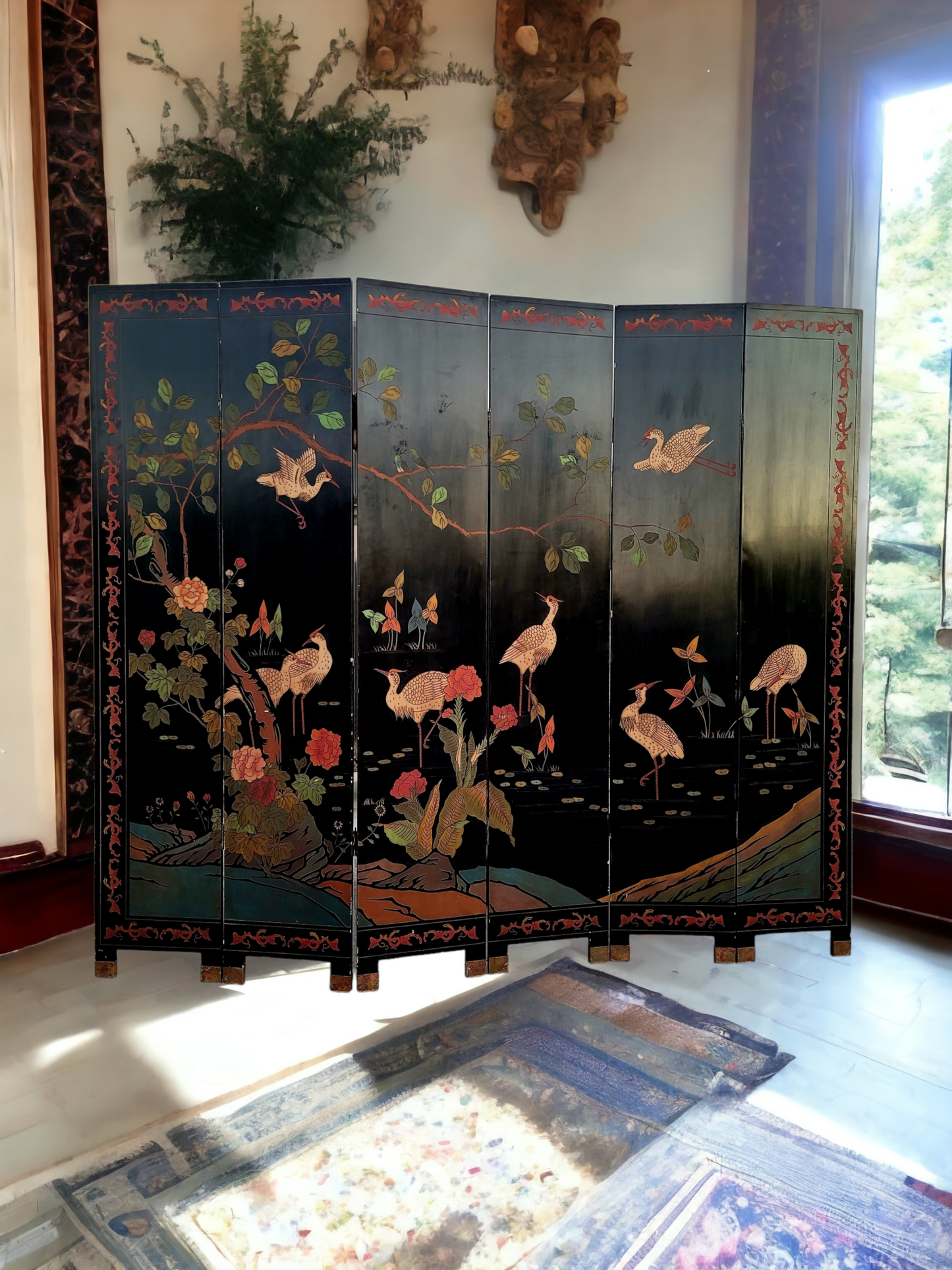 🌟 "Biombo Oriental: Elegancia y Arte para Tu Hogar" 🌟