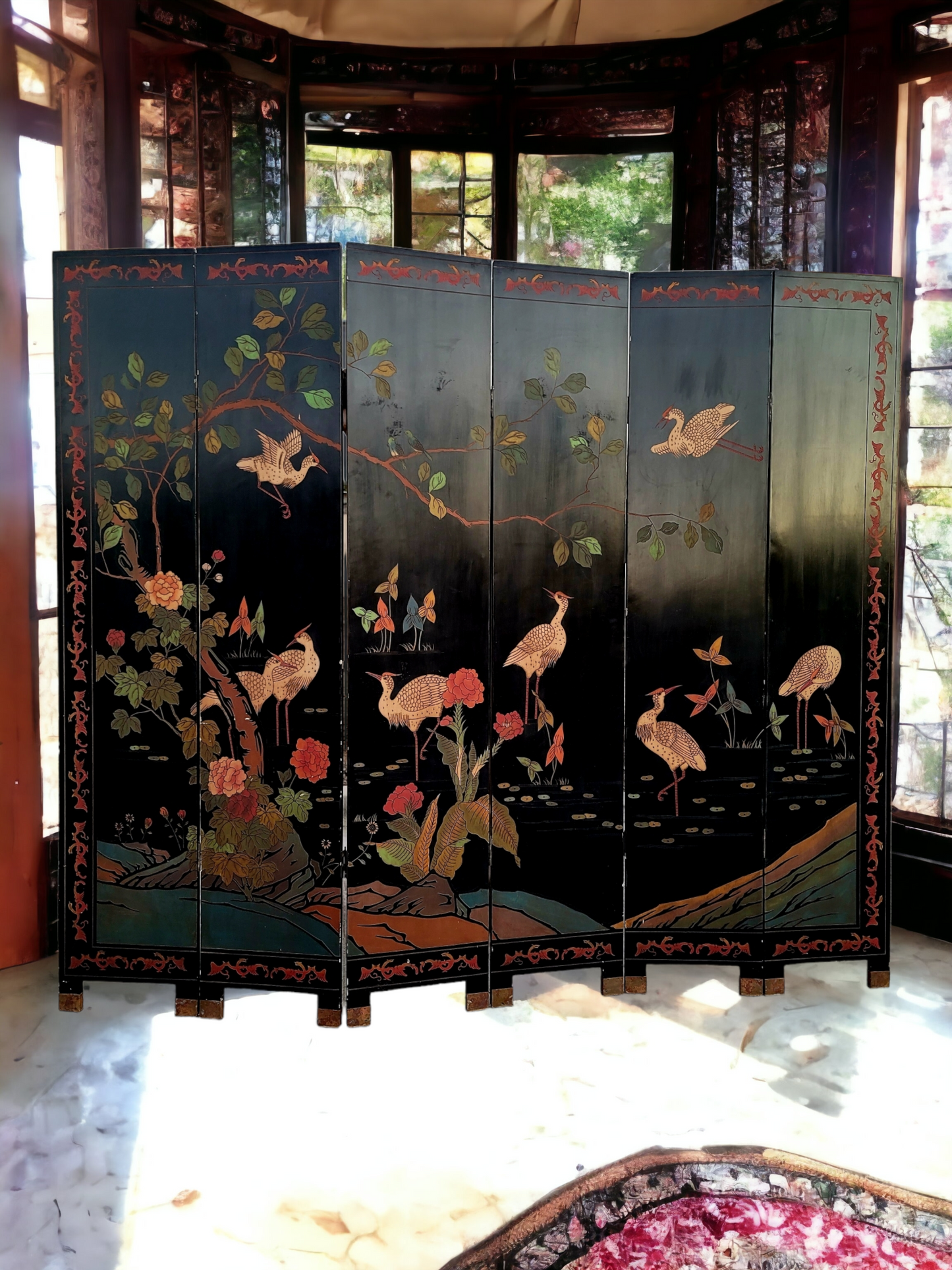 🌟 "Biombo Oriental: Elegancia y Arte para Tu Hogar" 🌟