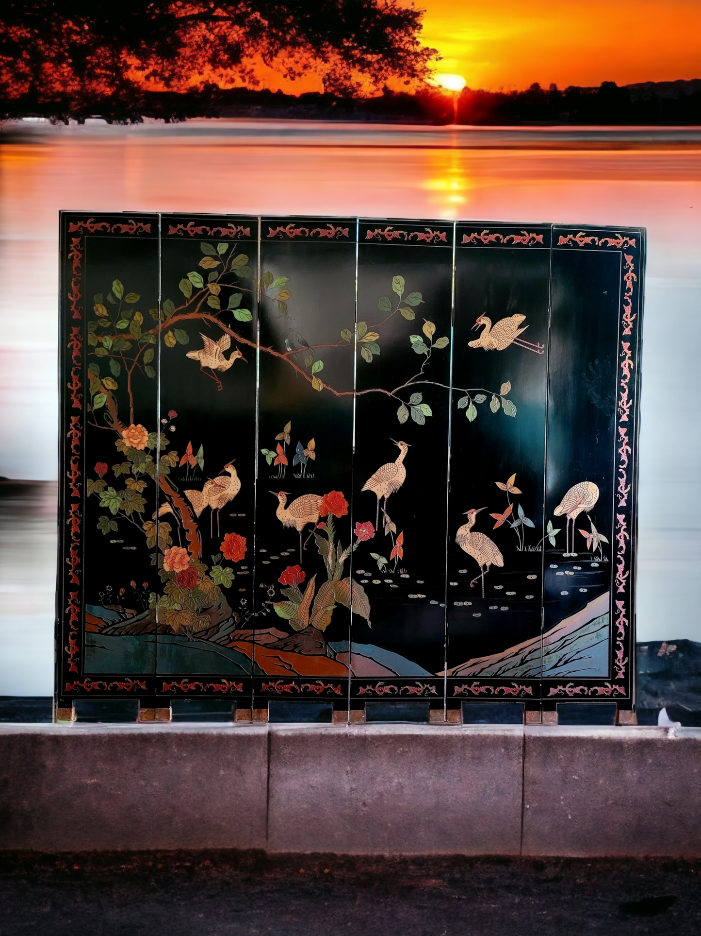 🌟 "Biombo Oriental: Elegancia y Arte para Tu Hogar" 🌟