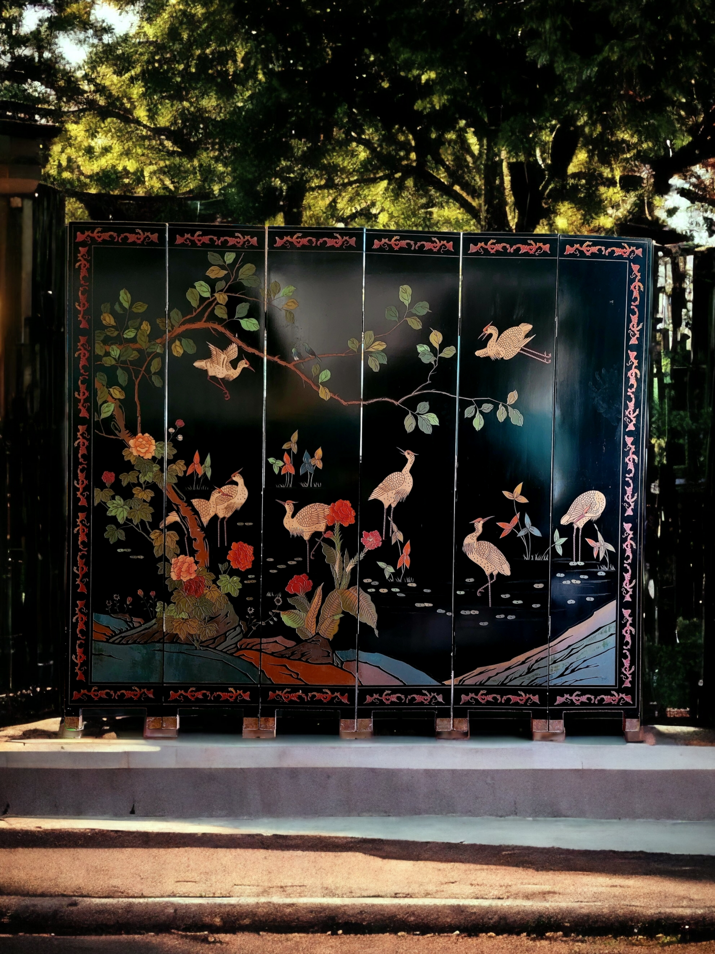 🌟 "Biombo Oriental: Elegancia y Arte para Tu Hogar" 🌟