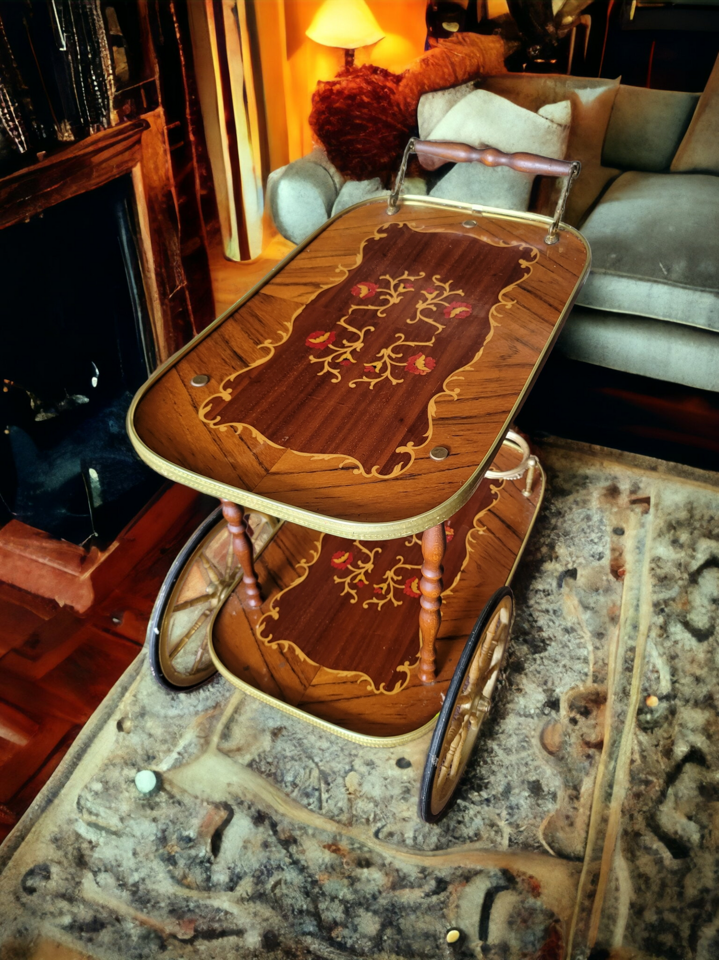 🛒🌟🛒Vintage Serving Cart 🛒🌟🛒