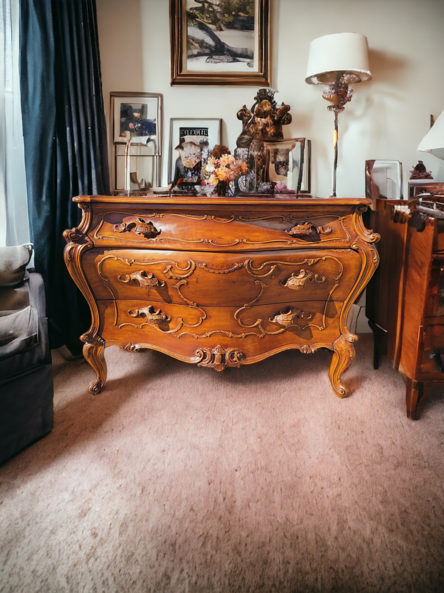 ⚜️Italian Provincial Tuscan Style Bombe: A Handcrafted Masterpiece⚜️
