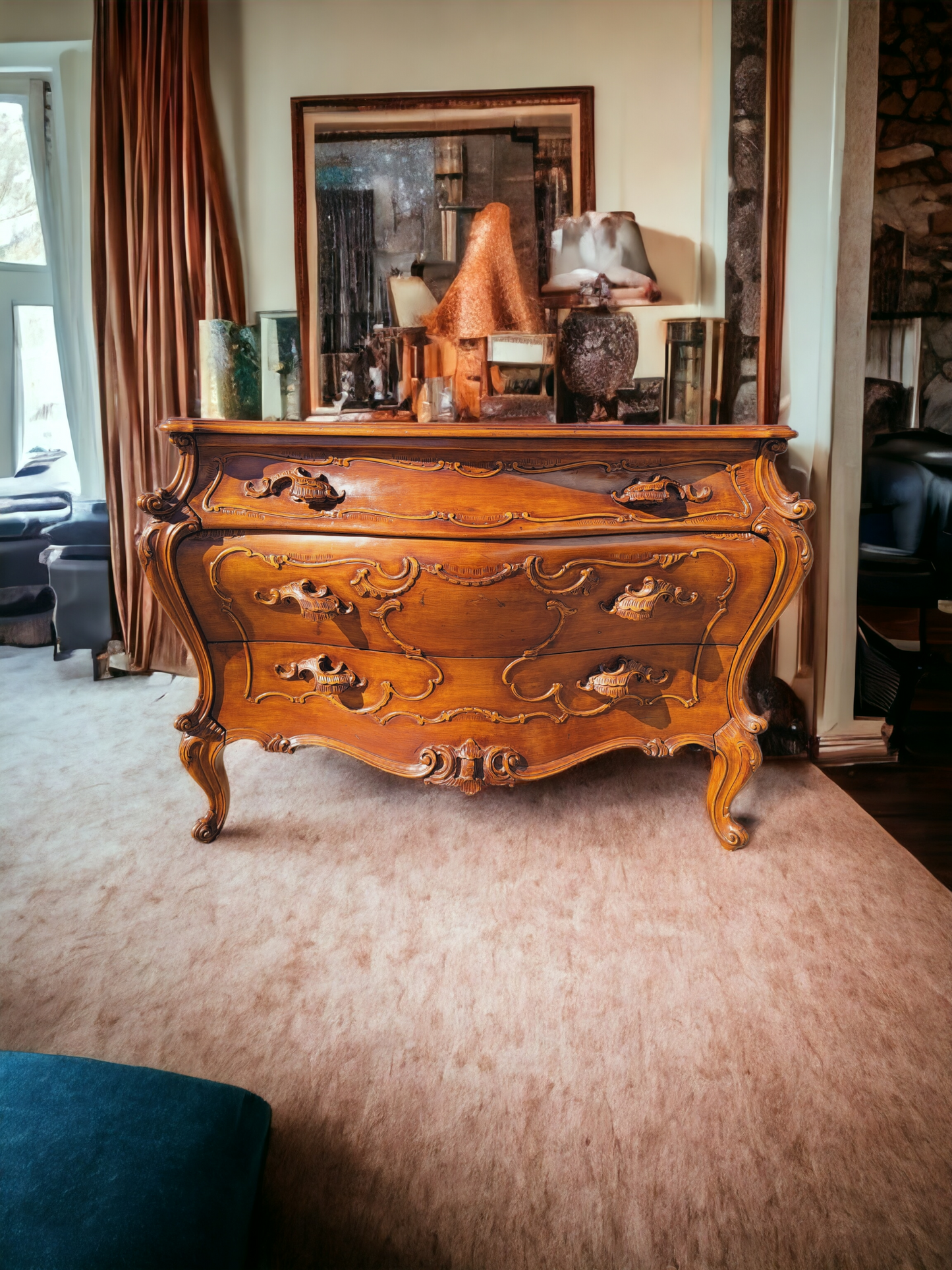⚜️Italian Provincial Tuscan Style Bombe: A Handcrafted Masterpiece⚜️