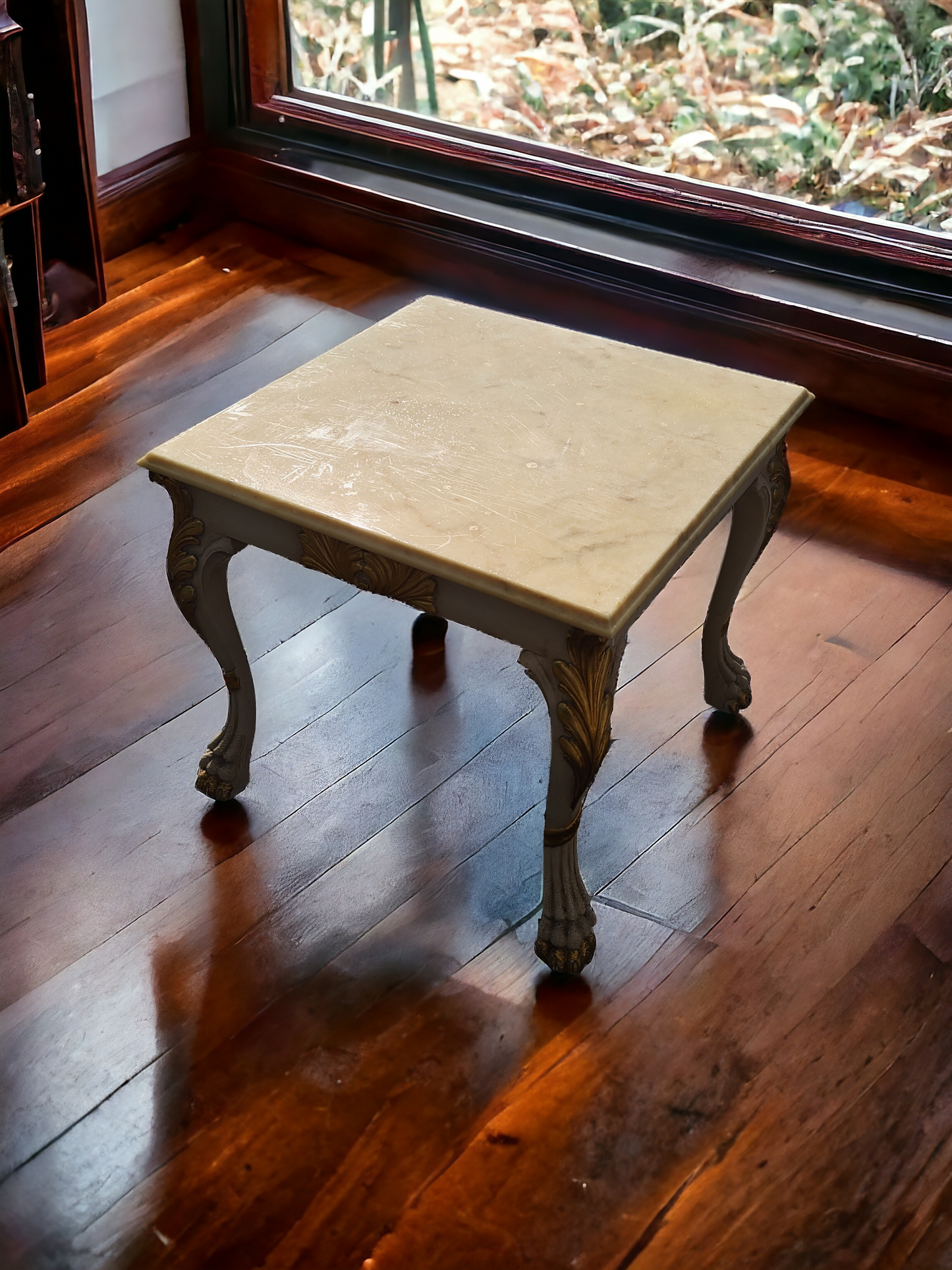 ✨️✨️🇮🇹 Italian Marble Top Table Set - Exclusive to Rosarito Antiques 🇮🇹✨️✨