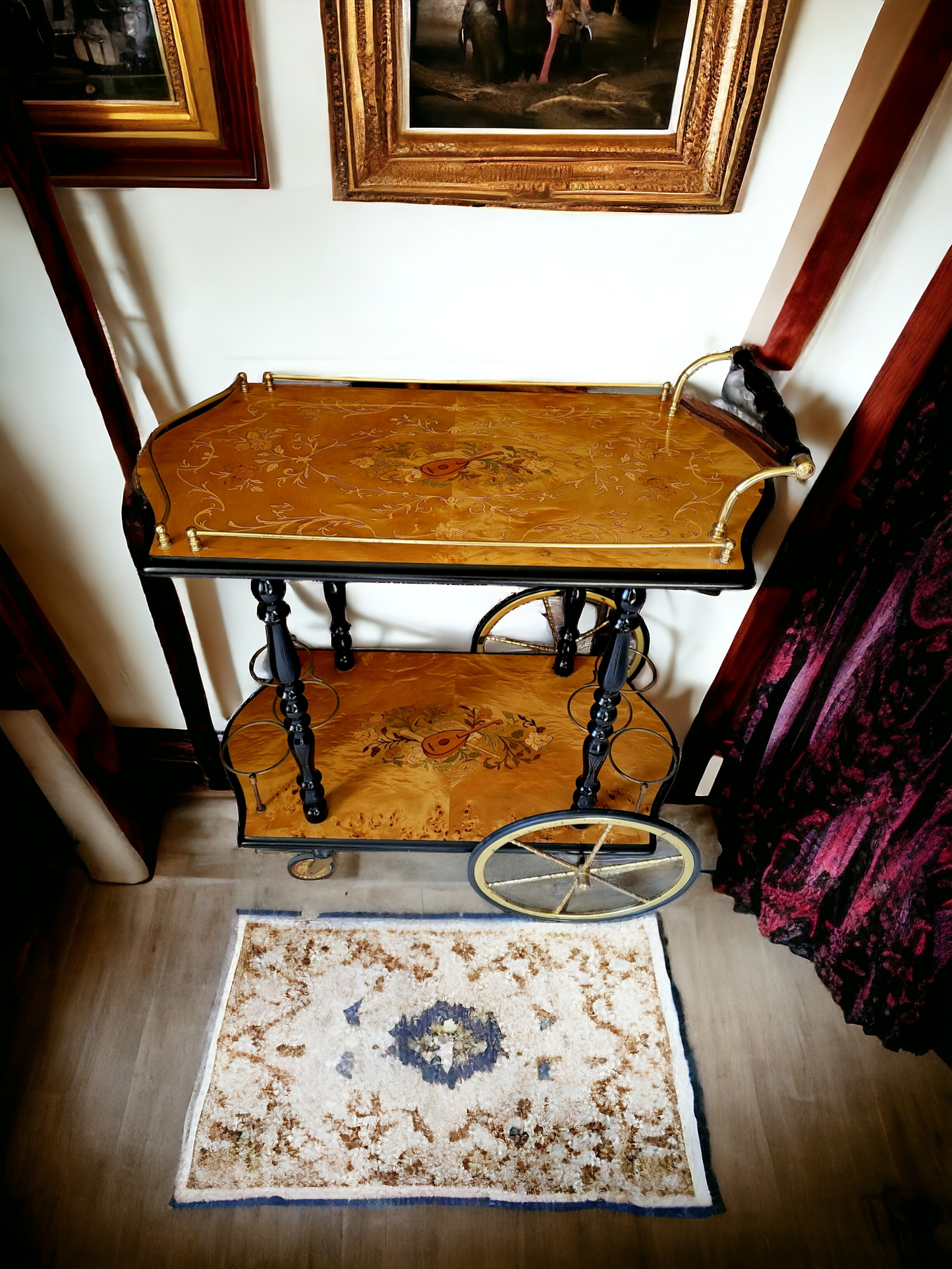 🛒🌟🛒Vintage Serving Cart 🛒🌟🛒