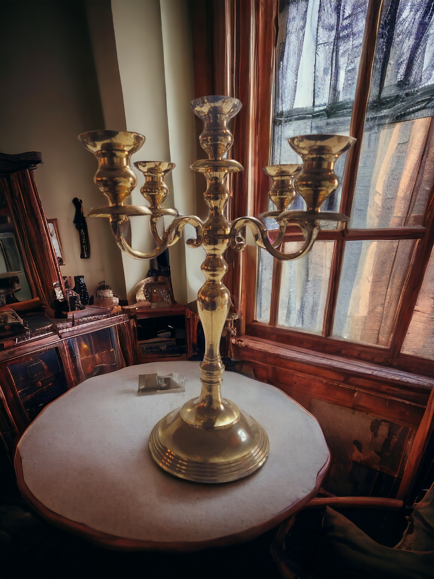 🕯️🔥🌟 Bronze Chandelier - Timeless Elegance at Rosarito Antiques 🌟 🔥🕯️