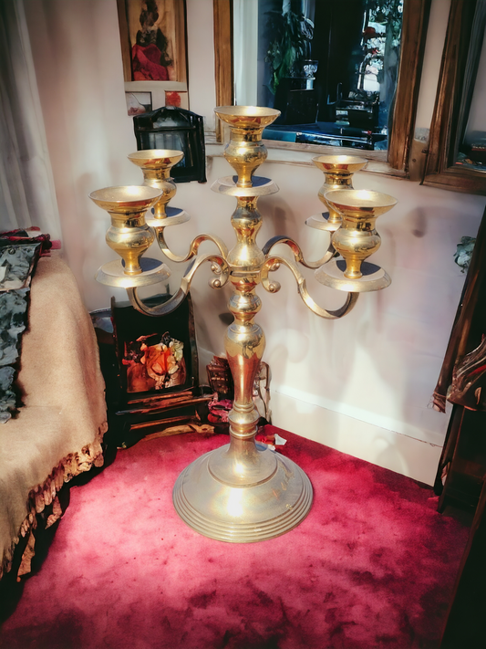 🕯️🔥🌟 Bronze Chandelier - Timeless Elegance at Rosarito Antiques 🌟 🔥🕯️
