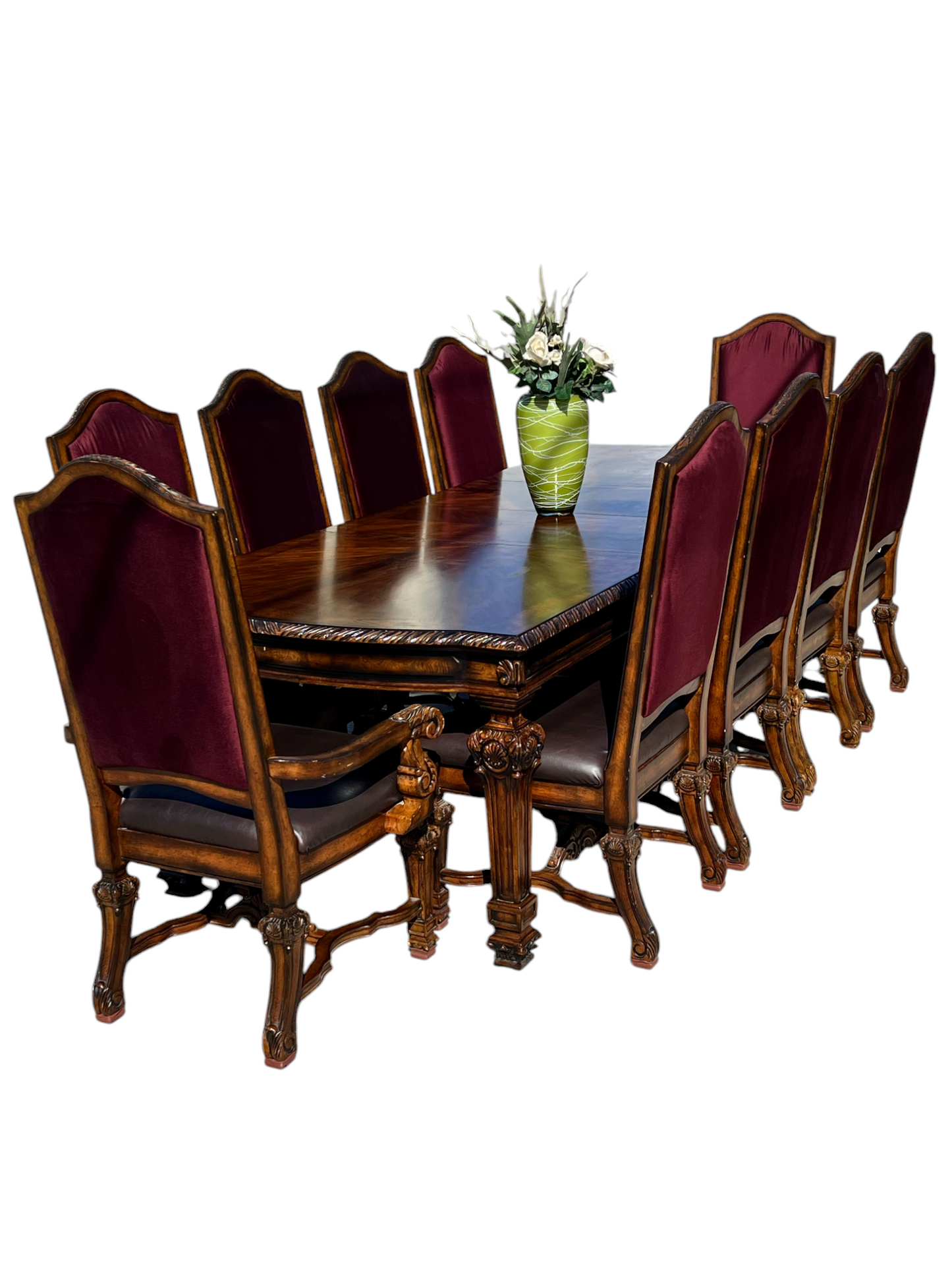 🍽️🏡 10-Chair Dining Room, Casa Mollino Model by Ashley Furniture 🏡🍽️ 