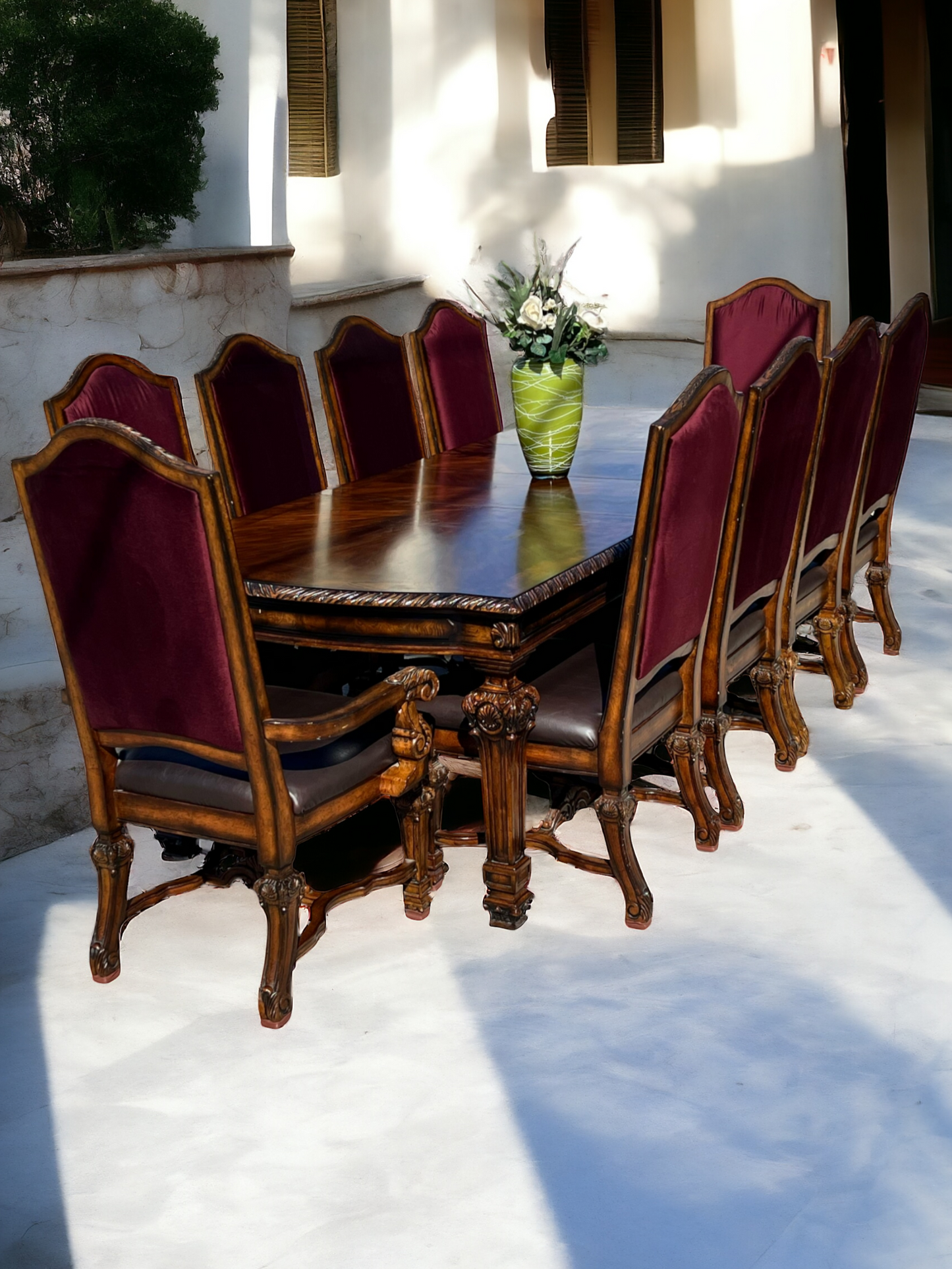 🍽️🏡 10-Chair Dining Room, Casa Mollino Model by Ashley Furniture 🏡🍽️ 