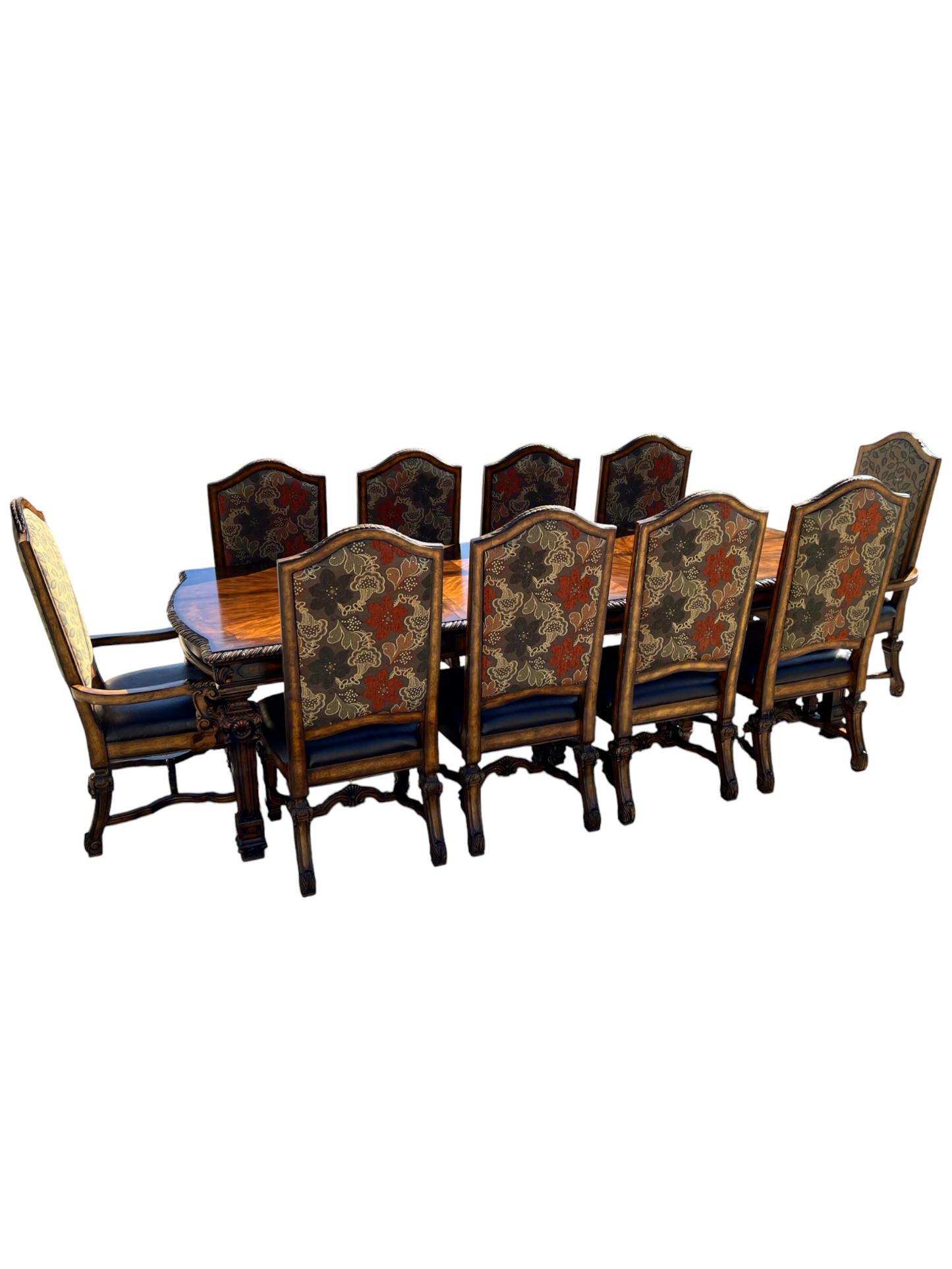 🍽️🏡 10-Chair Dining Room, Casa Mollino Model by Ashley Furniture 🏡🍽️ 