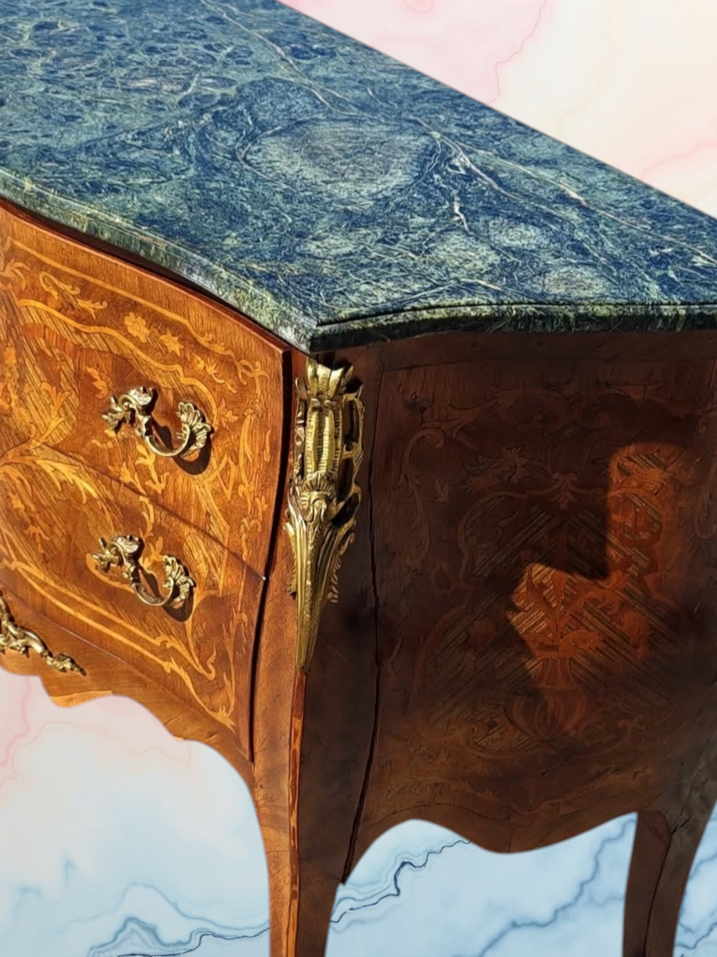 🌹FRENCH BOMB WITH MARBLE TOP!🌹
