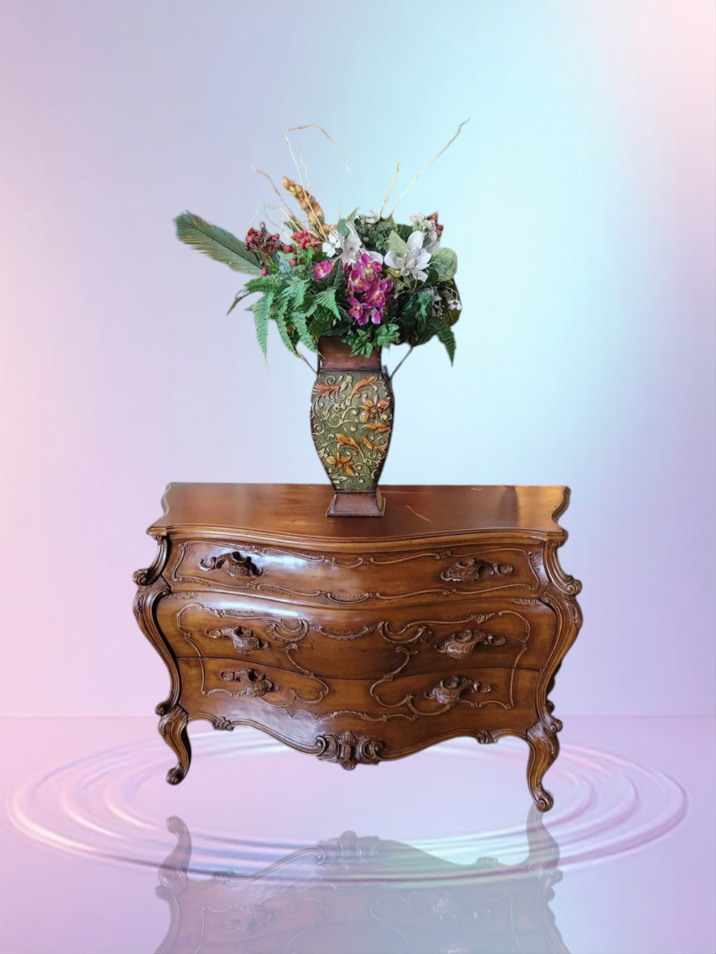 ⚜️Italian Provincial Tuscan Style Bombe: A Handcrafted Masterpiece⚜️