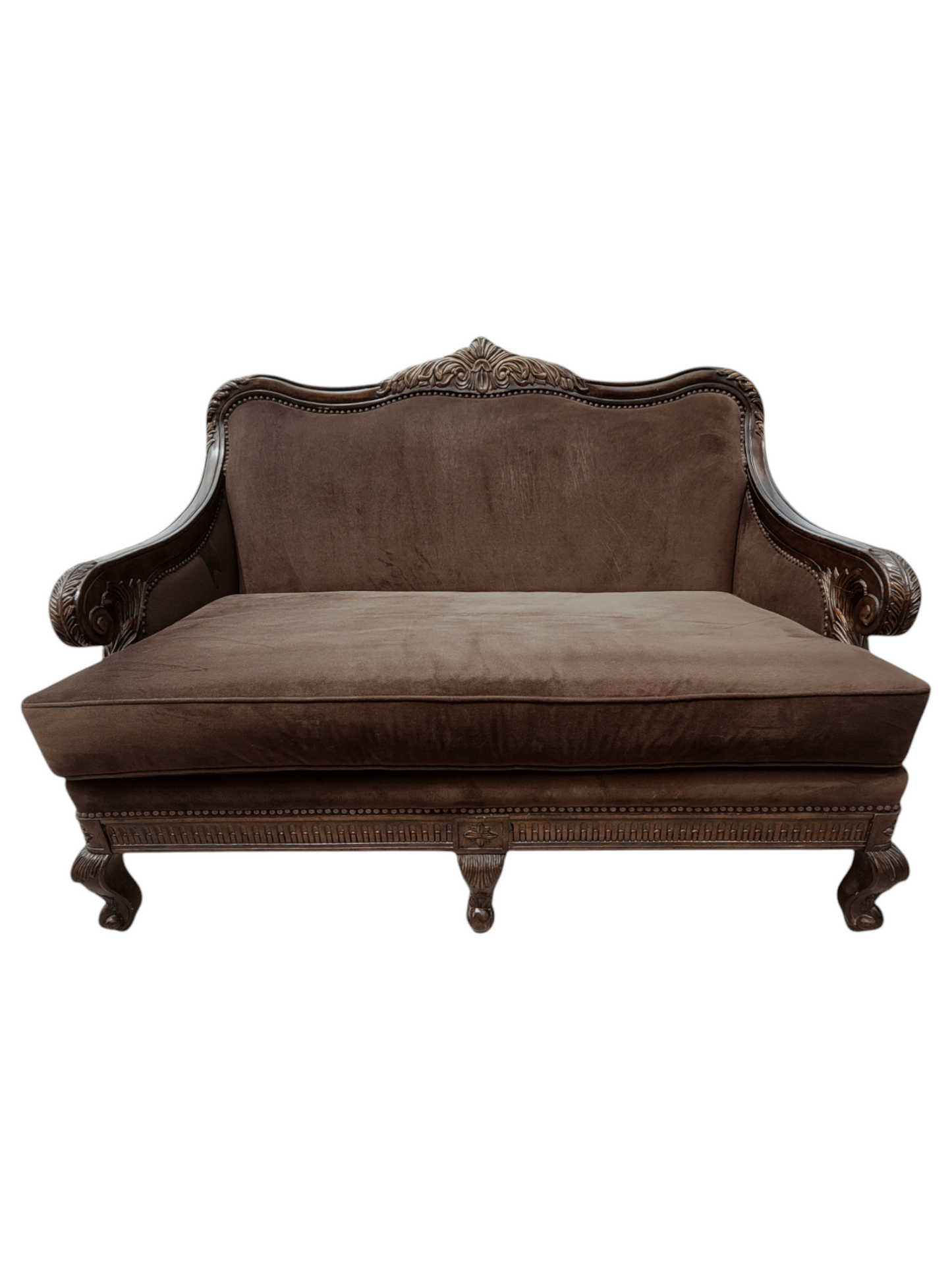 🌟 ¡Liquidacion Sofa Y Love Seat Tradicionales Con Marco En Madera De Nogal! 🌟