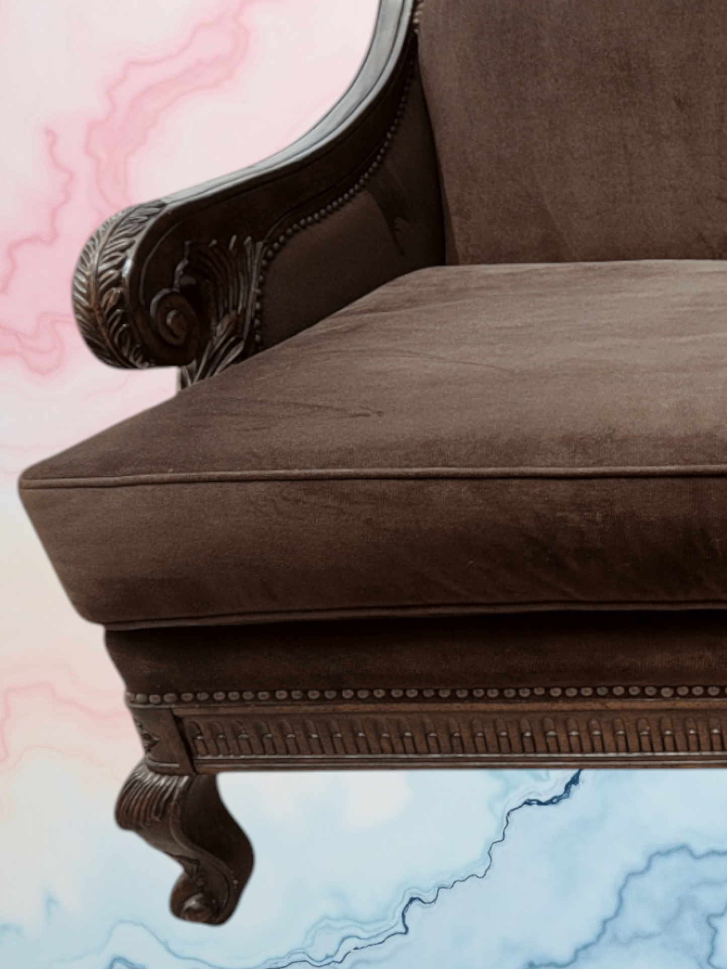 🌟 ¡Liquidacion Sofa Y Love Seat Tradicionales Con Marco En Madera De Nogal! 🌟