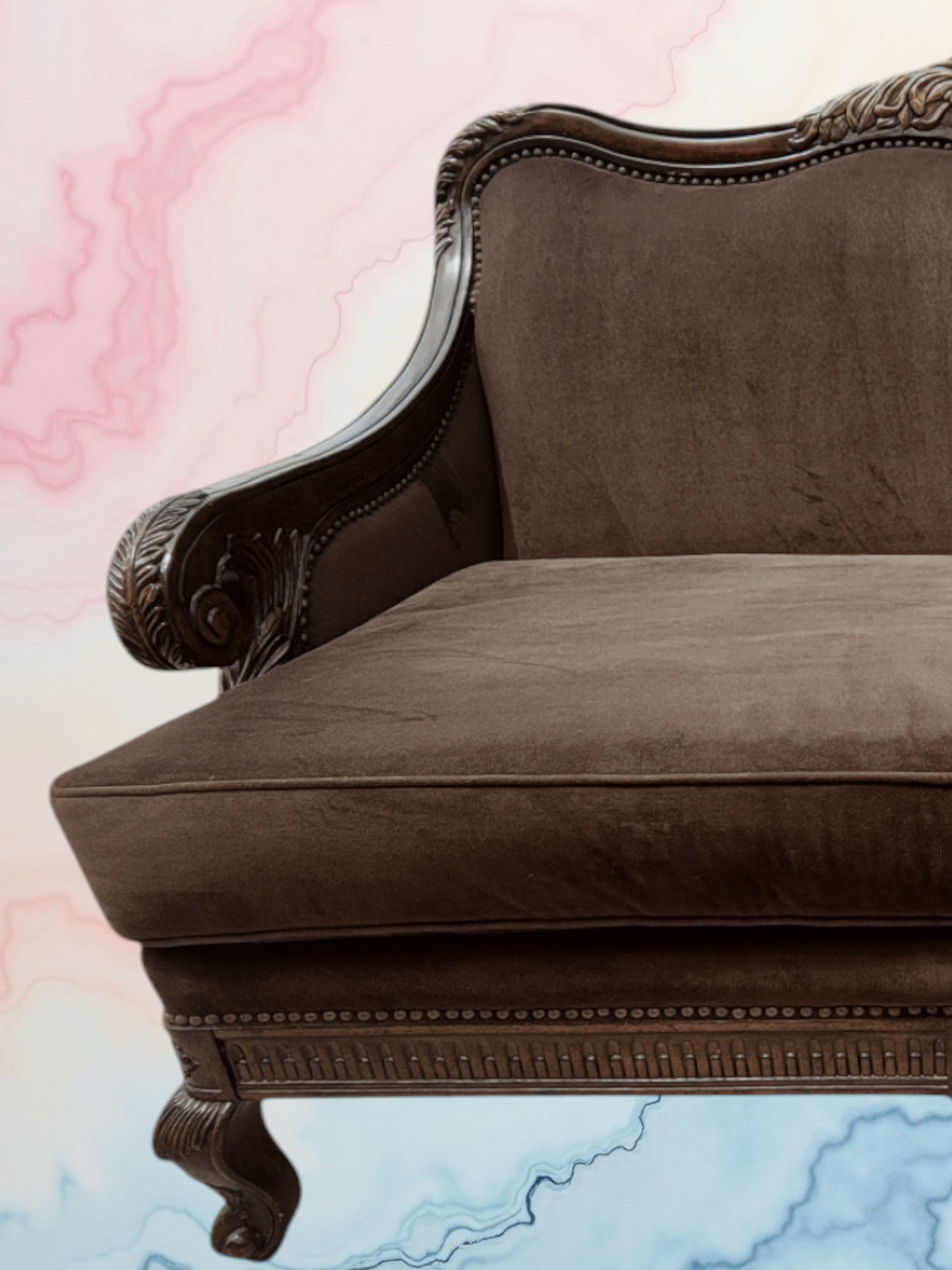 🌟 ¡Liquidacion Sofa Y Love Seat Tradicionales Con Marco En Madera De Nogal! 🌟