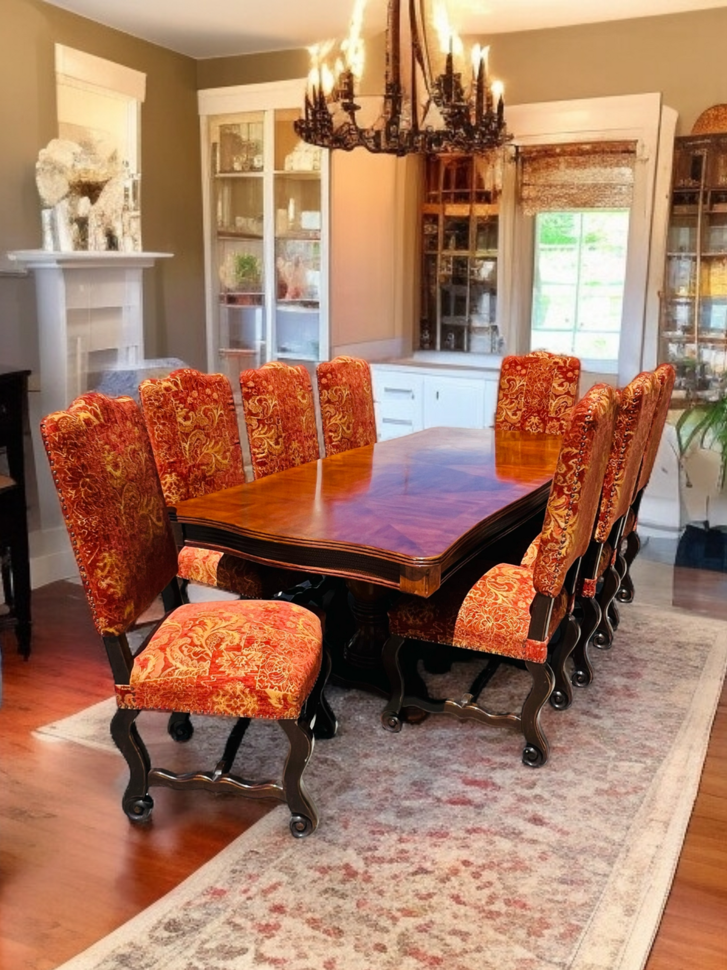 🍽️🏡 10-Chair Dining Room, Casa Mollino Model by Ashley Furniture 🏡🍽️ 