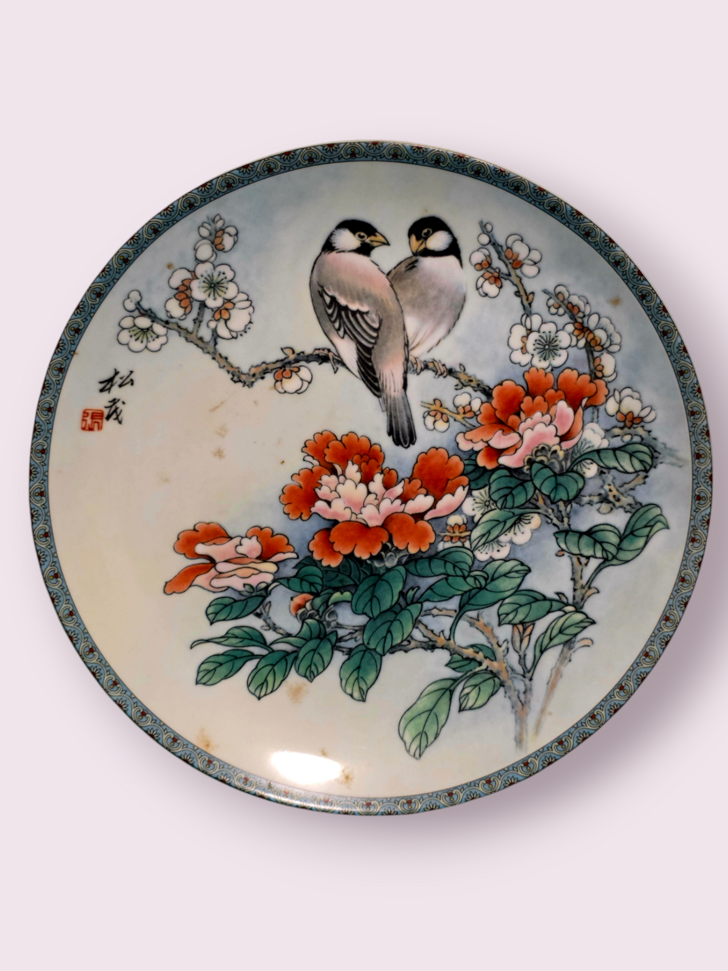 🐎Colección de 14 Platos de Porcelana Oriental – Belleza, Mito y Tradición🎨