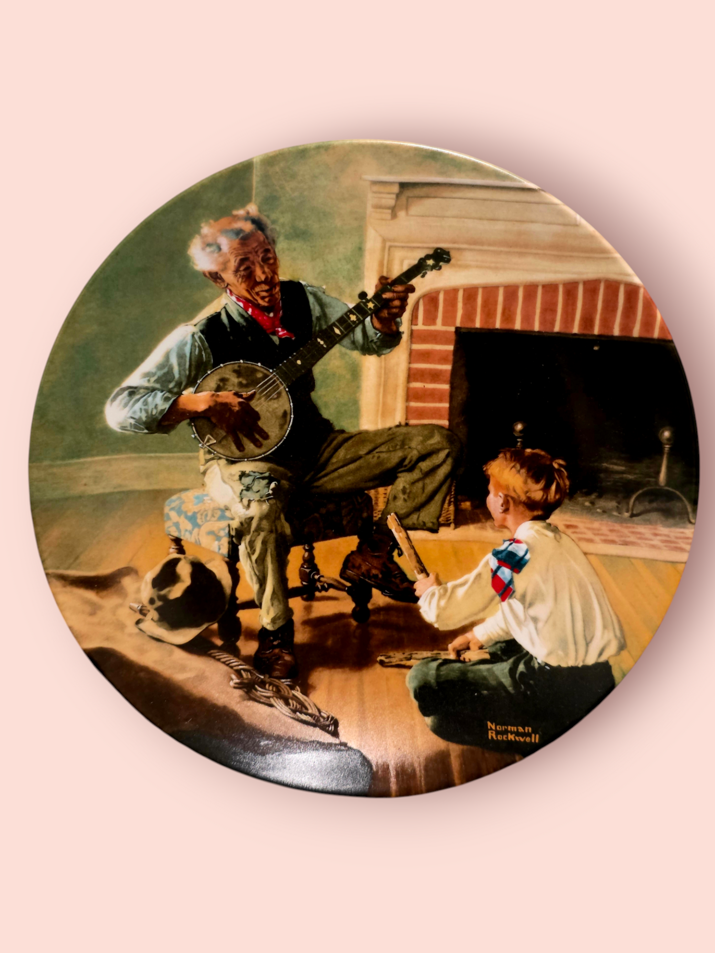 🐎Colección de 17 Platos de Porcelana – Infancia, Nostalgia y Arte Americano👑