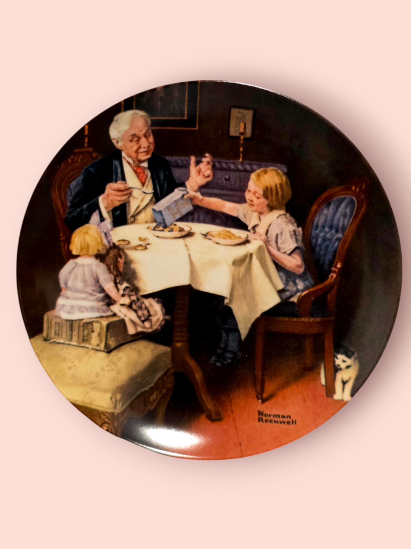 🐎Colección de 17 Platos de Porcelana – Infancia, Nostalgia y Arte Americano👑