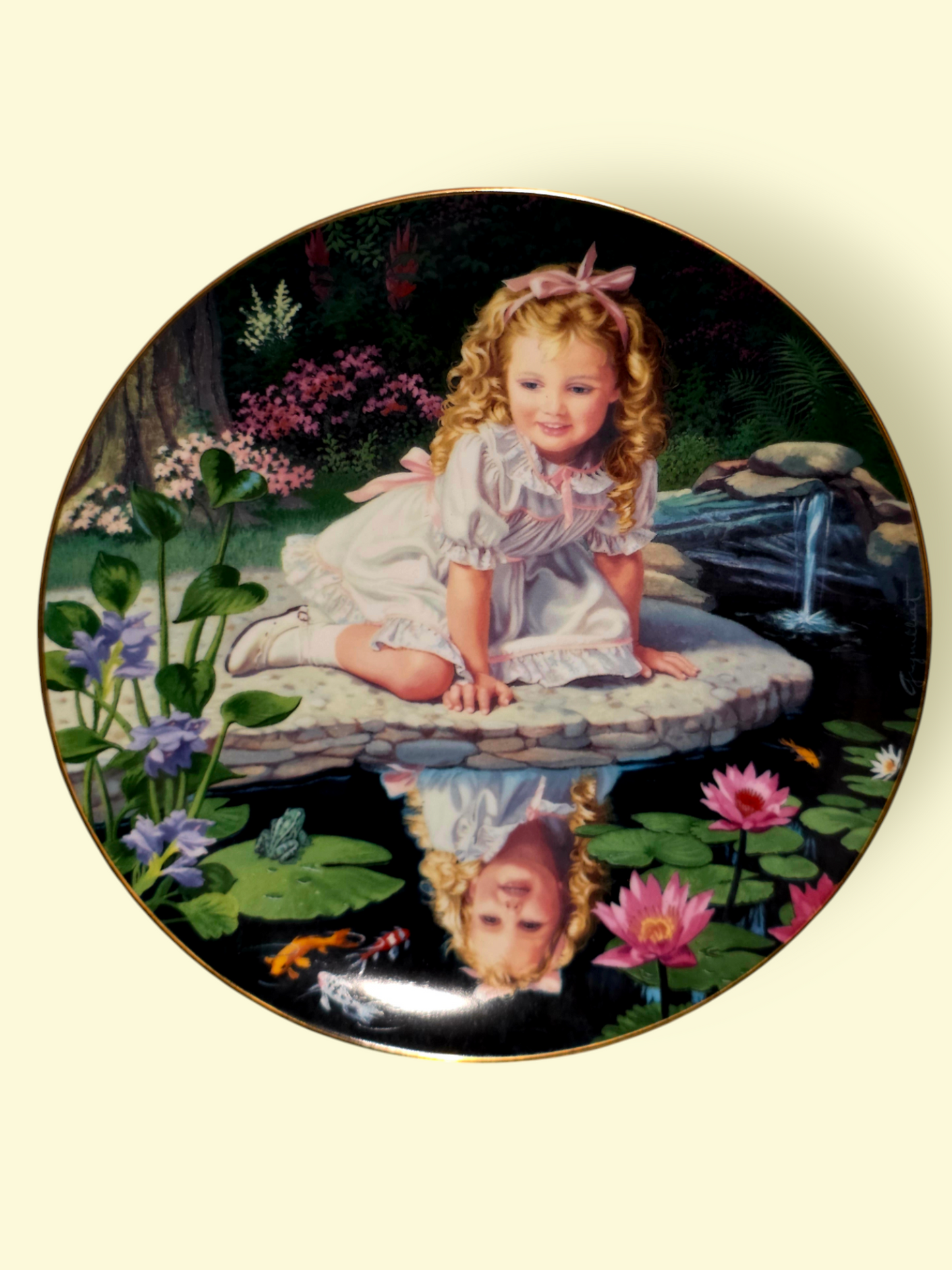 🐎Colección de 17 Platos de Porcelana – Infancia, Nostalgia y Arte Americano👑