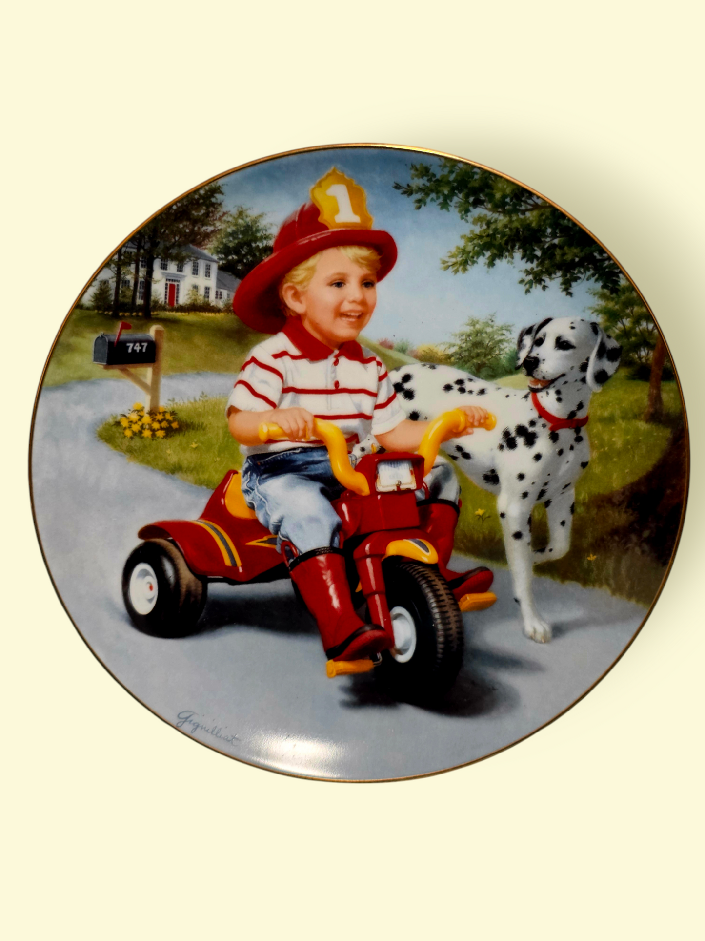 🐎Colección de 17 Platos de Porcelana – Infancia, Nostalgia y Arte Americano👑