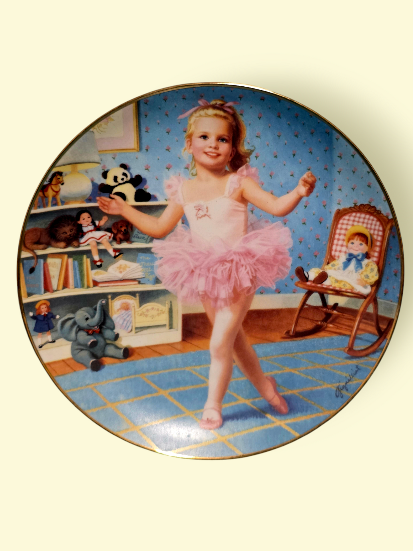 🐎Colección de 17 Platos de Porcelana – Infancia, Nostalgia y Arte Americano👑