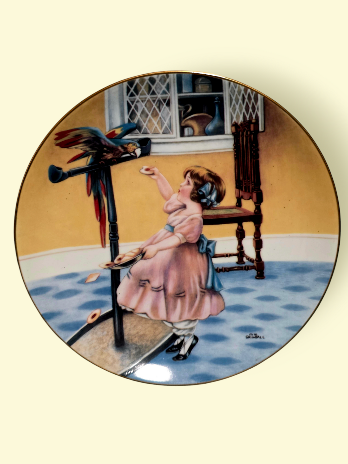 🐎Colección de 17 Platos de Porcelana – Infancia, Nostalgia y Arte Americano👑