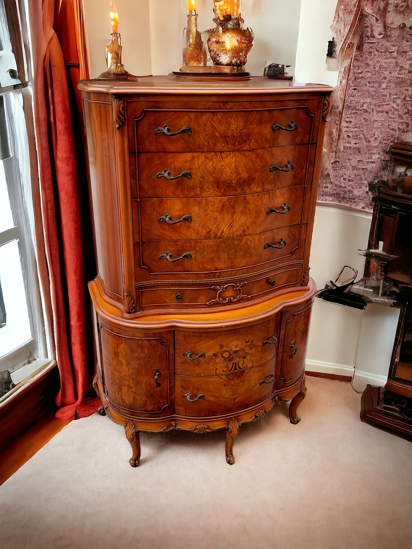 🌟 Antique Carved Dresser - Exclusive to Rosarito Antiques 🌟