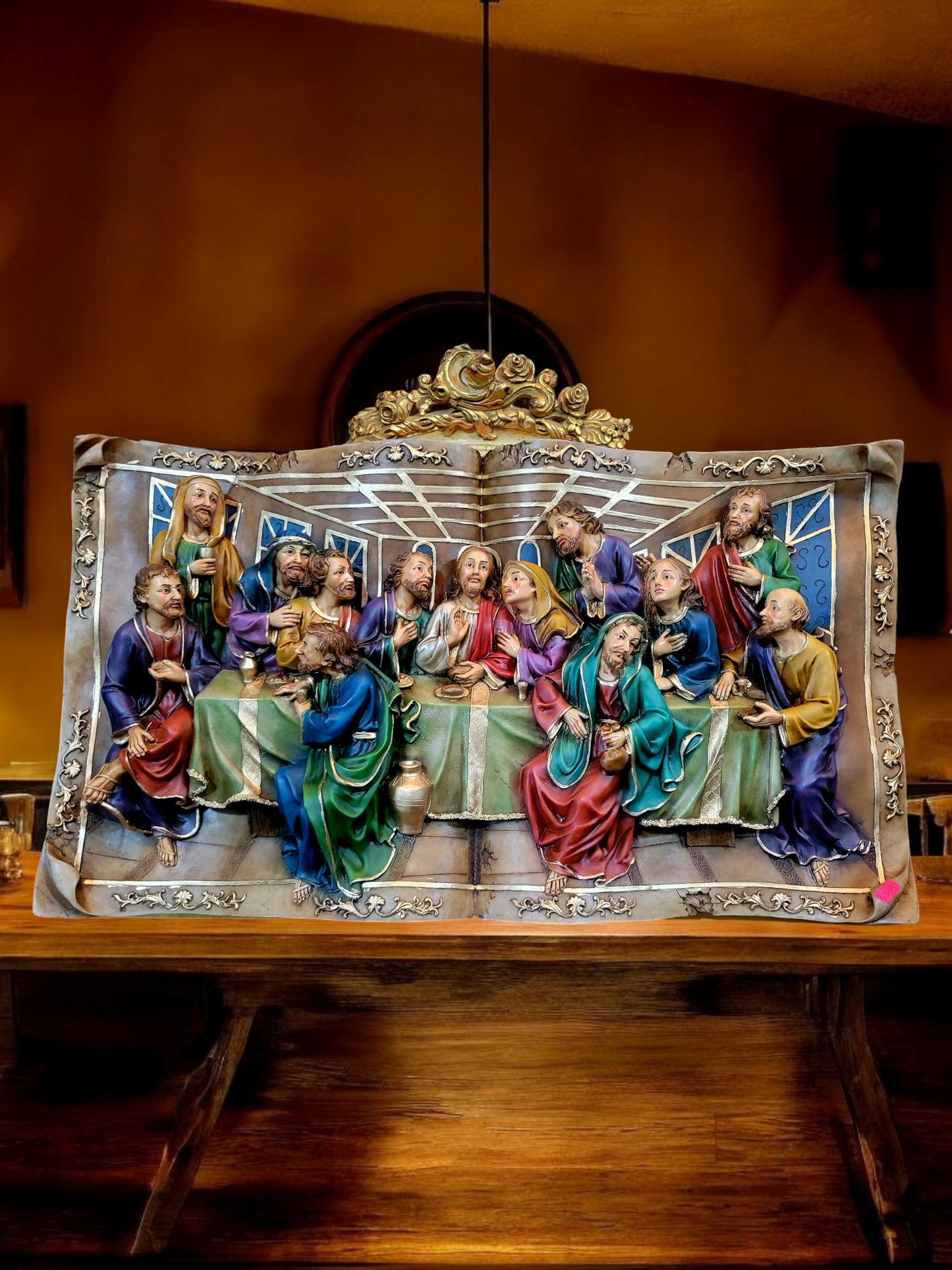 🗡️🪽Cuadro Decorativo: "La Última Cena"🪽 🗡️