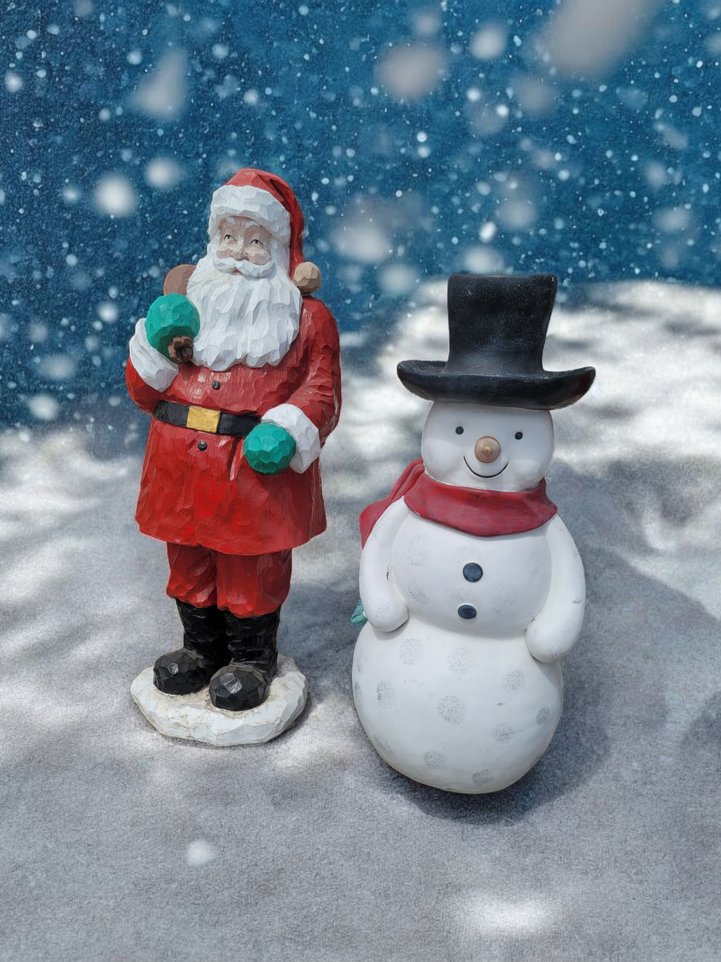 ❄️🎄🎅 Muñeco De Nieve, Ilumina tu Jardín con la Magia del Invierno ❄️🎄🎅