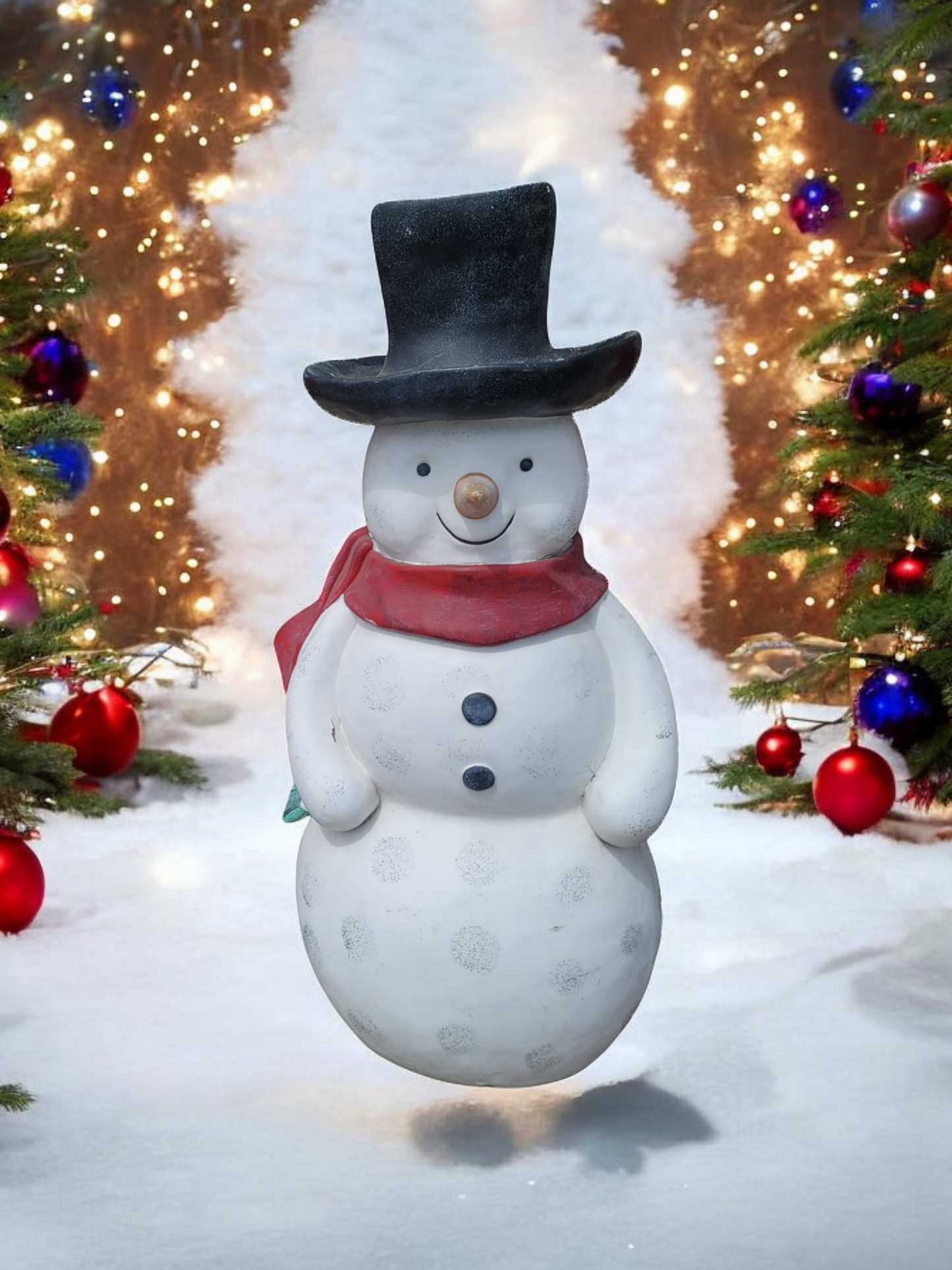 ❄️🎄🎅 Muñeco De Nieve, Ilumina tu Jardín con la Magia del Invierno ❄️🎄🎅