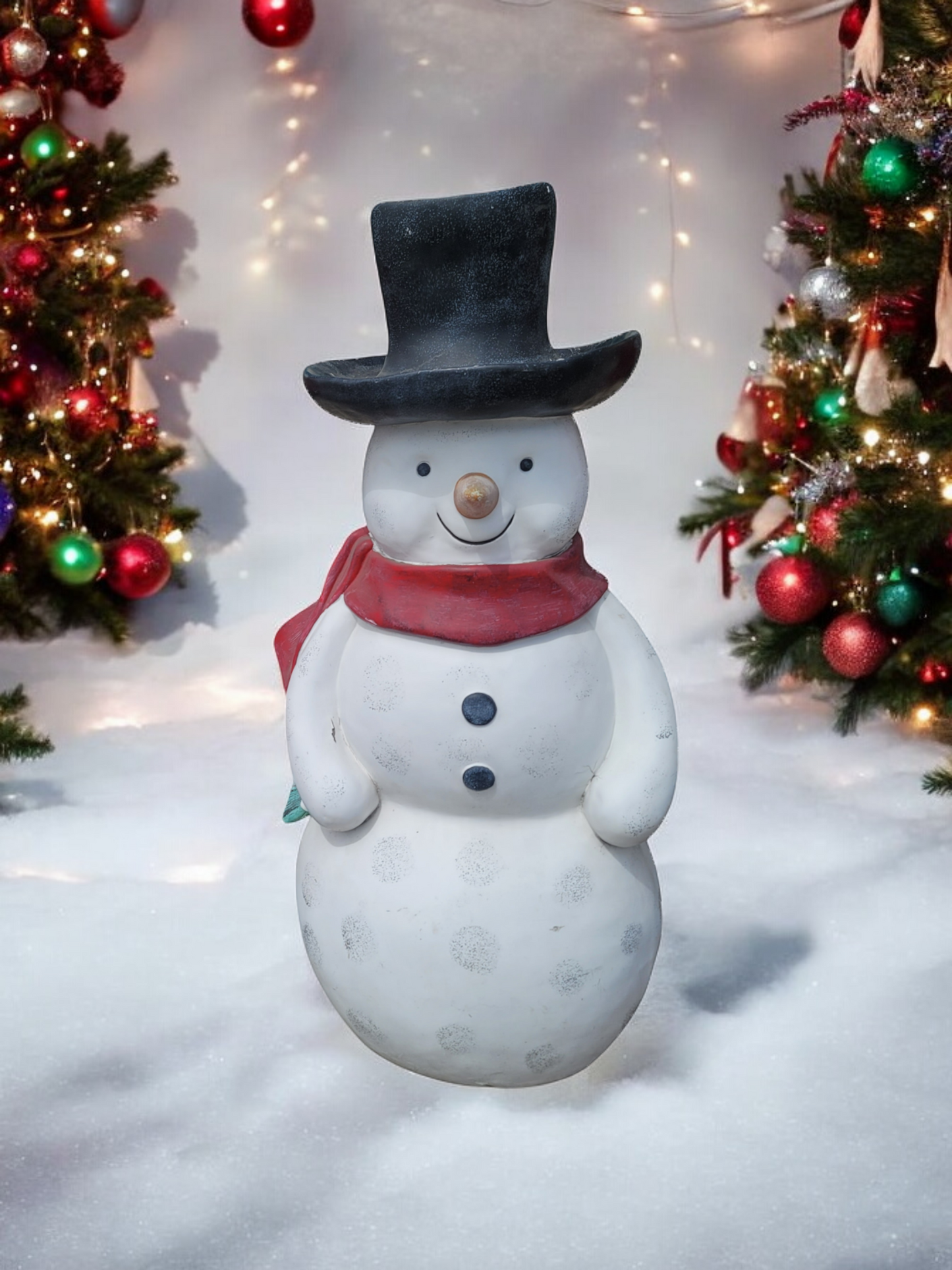 ❄️🎄🎅 Muñeco De Nieve, Ilumina tu Jardín con la Magia del Invierno ❄️🎄🎅