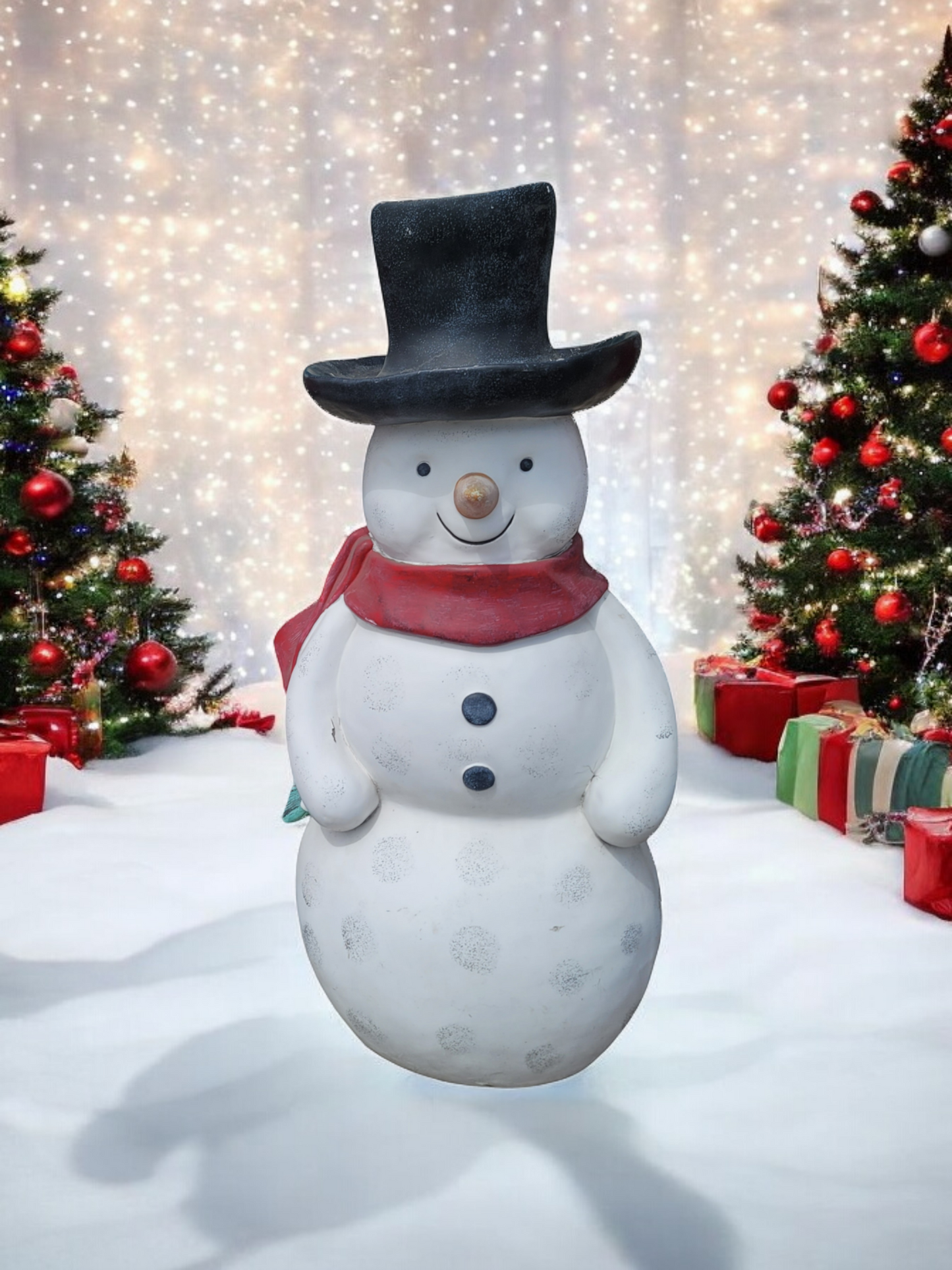 ❄️🎄🎅 Muñeco De Nieve, Ilumina tu Jardín con la Magia del Invierno ❄️🎄🎅