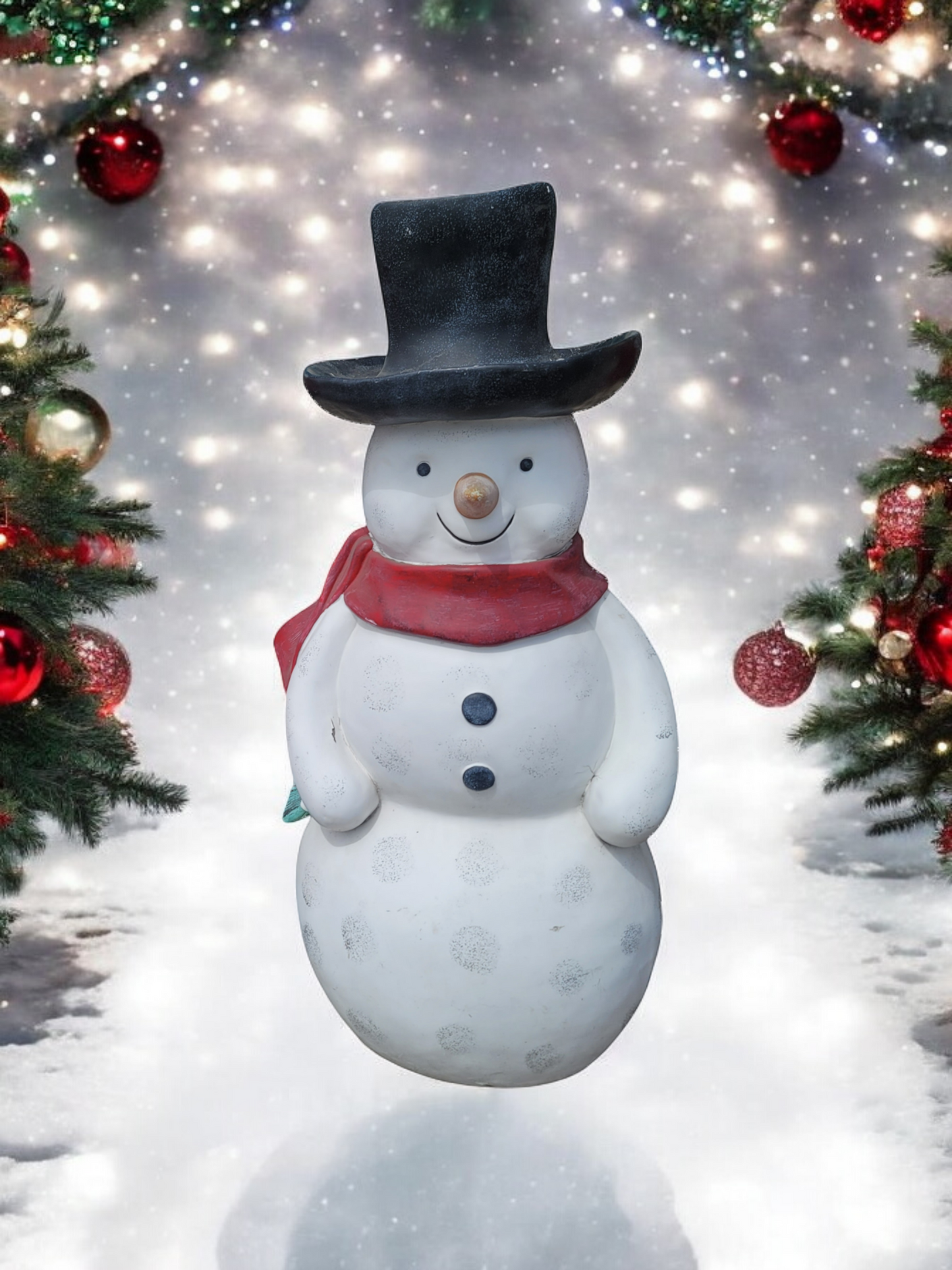 ❄️🎄🎅 Muñeco De Nieve, Ilumina tu Jardín con la Magia del Invierno ❄️🎄🎅