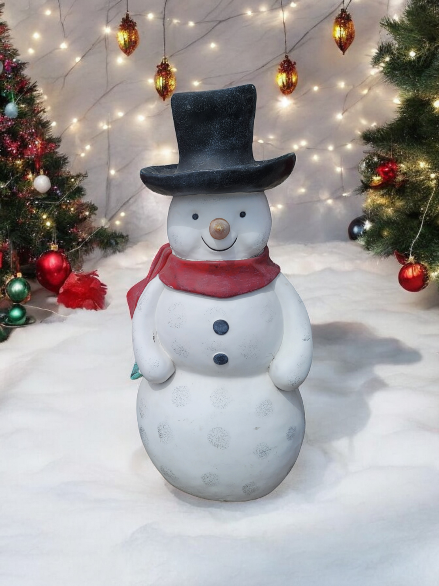 ❄️🎄🎅 Muñeco De Nieve, Ilumina tu Jardín con la Magia del Invierno ❄️🎄🎅