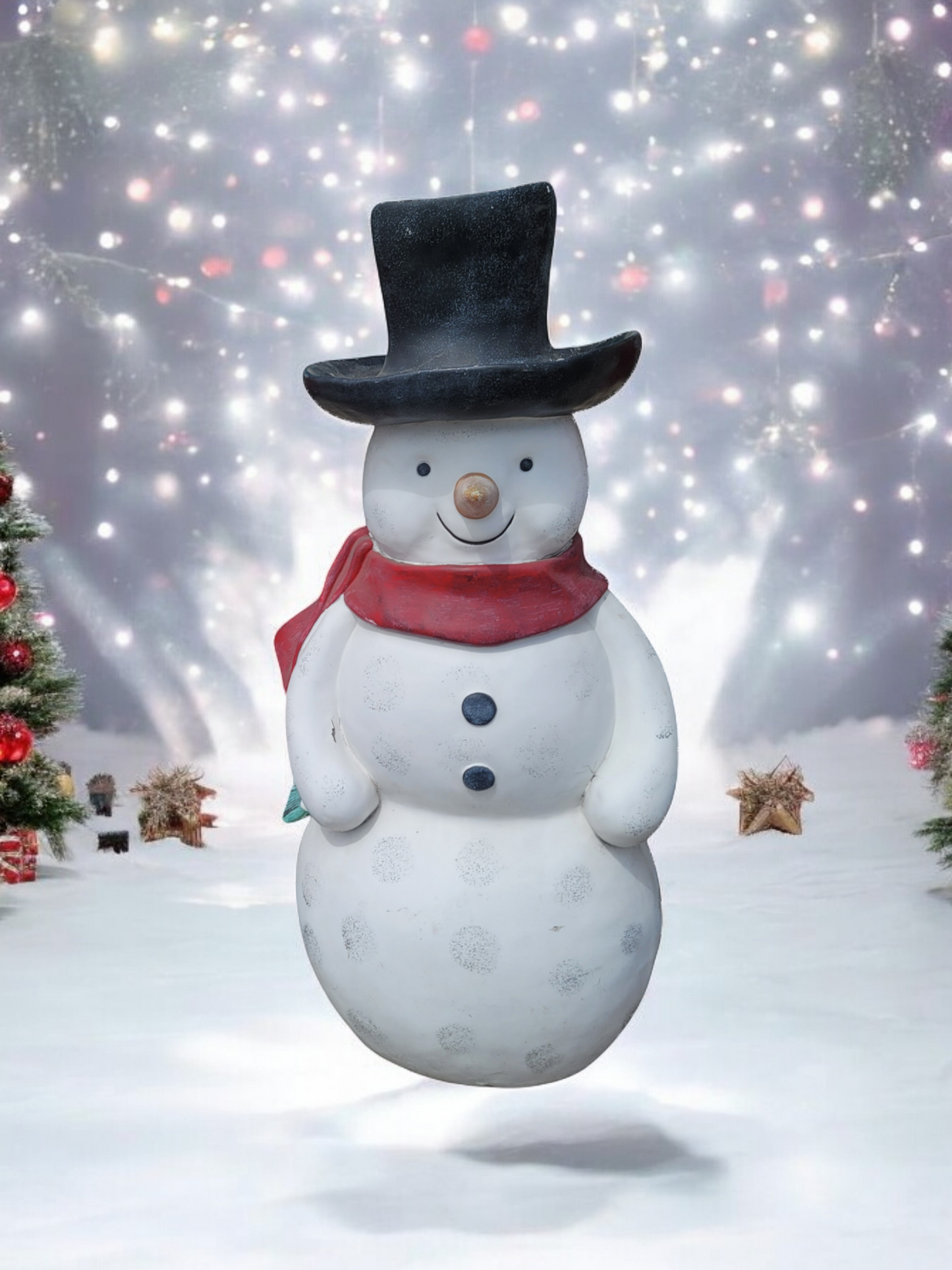 ❄️🎄🎅 Muñeco De Nieve, Ilumina tu Jardín con la Magia del Invierno ❄️🎄🎅