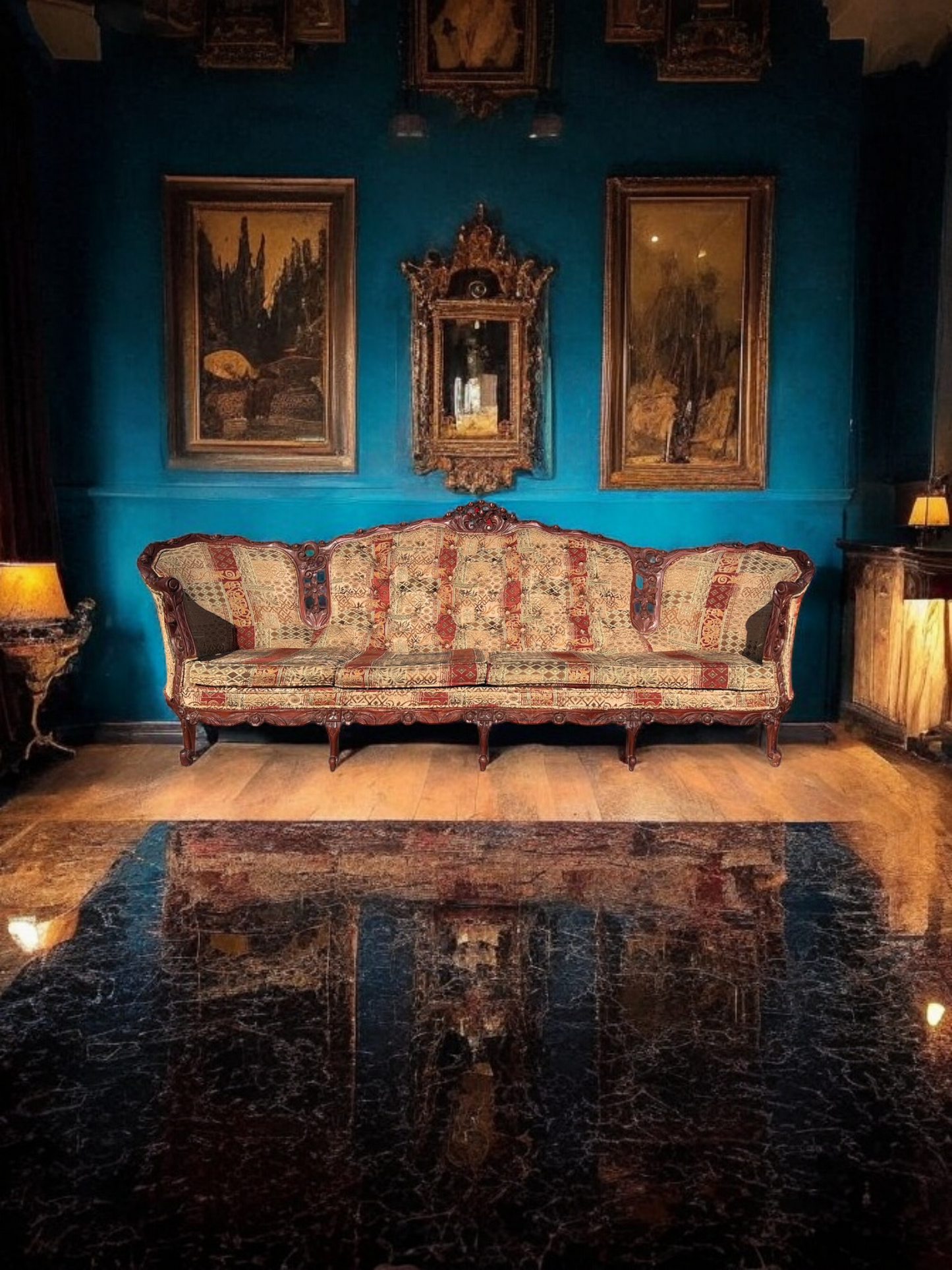 🌟 Conjunto de Sala Vintage Exclusivo en Rosarito Antiques 🌟
