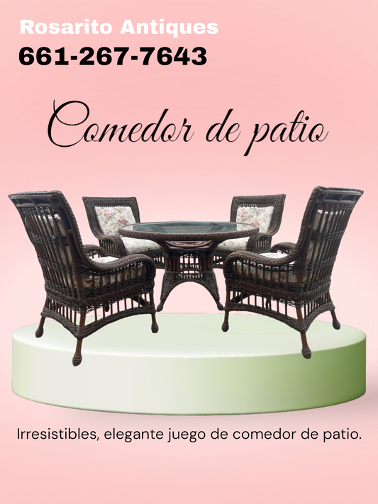 🌞 ¡Comedor de Patio! 🌞