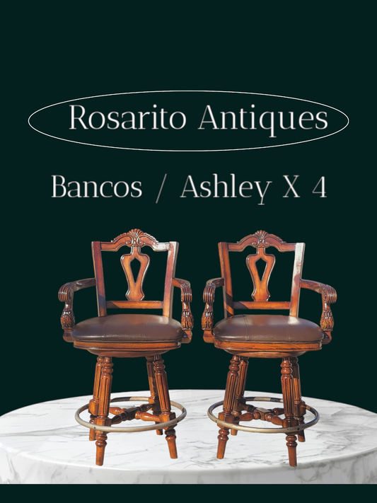 🪑🪑🪑🪑Juego de Bancos Giratorios Elegantes - Ashley Furniture Signature Design Northshore 🪑🪑🪑🪑