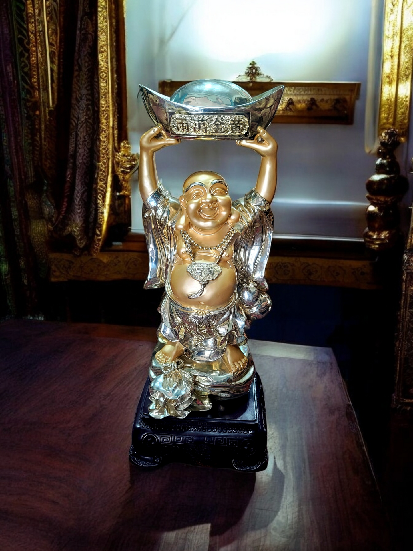 🌟🪙 Buda de La Abundancia ¡Atrae Abundancia y Buena Suerte con Rosarito Antiques! 🪙✨