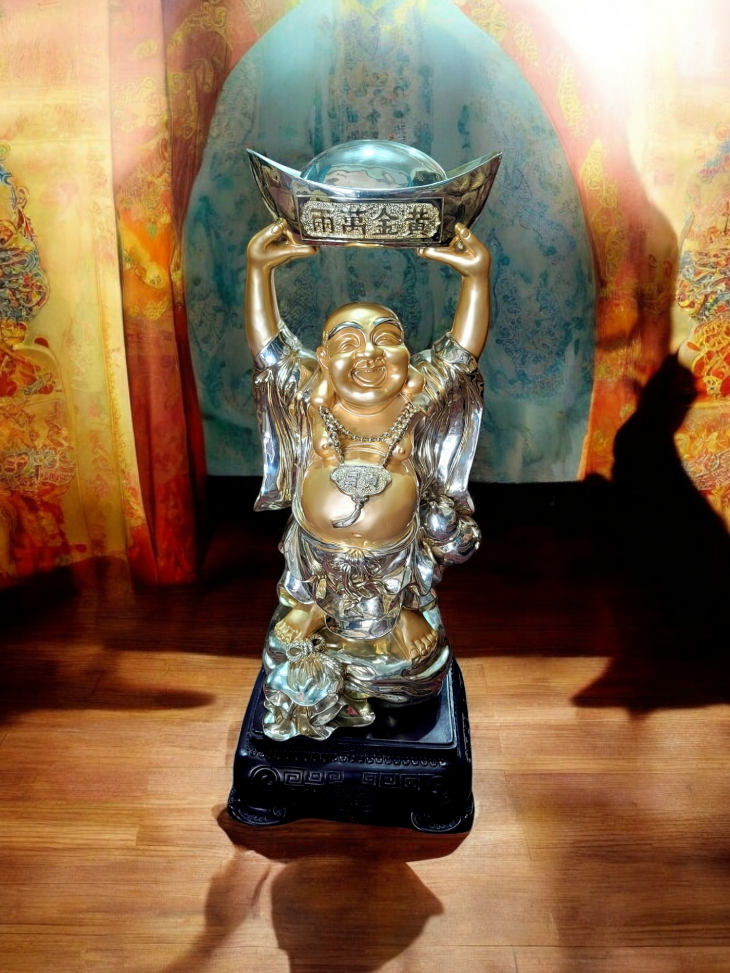 🌟🪙 Buda de La Abundancia ¡Atrae Abundancia y Buena Suerte con Rosarito Antiques! 🪙✨