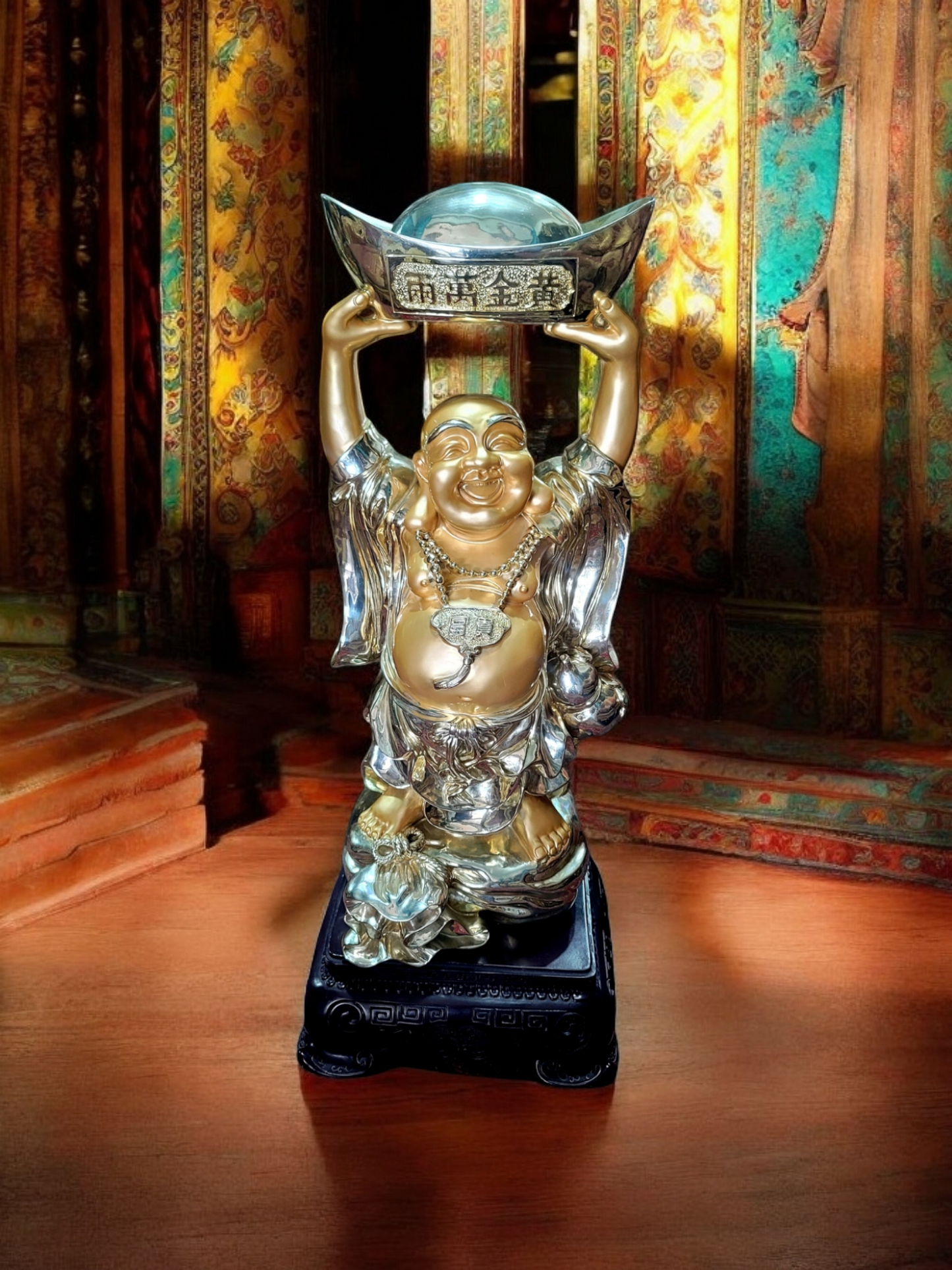 🌟🪙 Buda de La Abundancia ¡Atrae Abundancia y Buena Suerte con Rosarito Antiques! 🪙✨