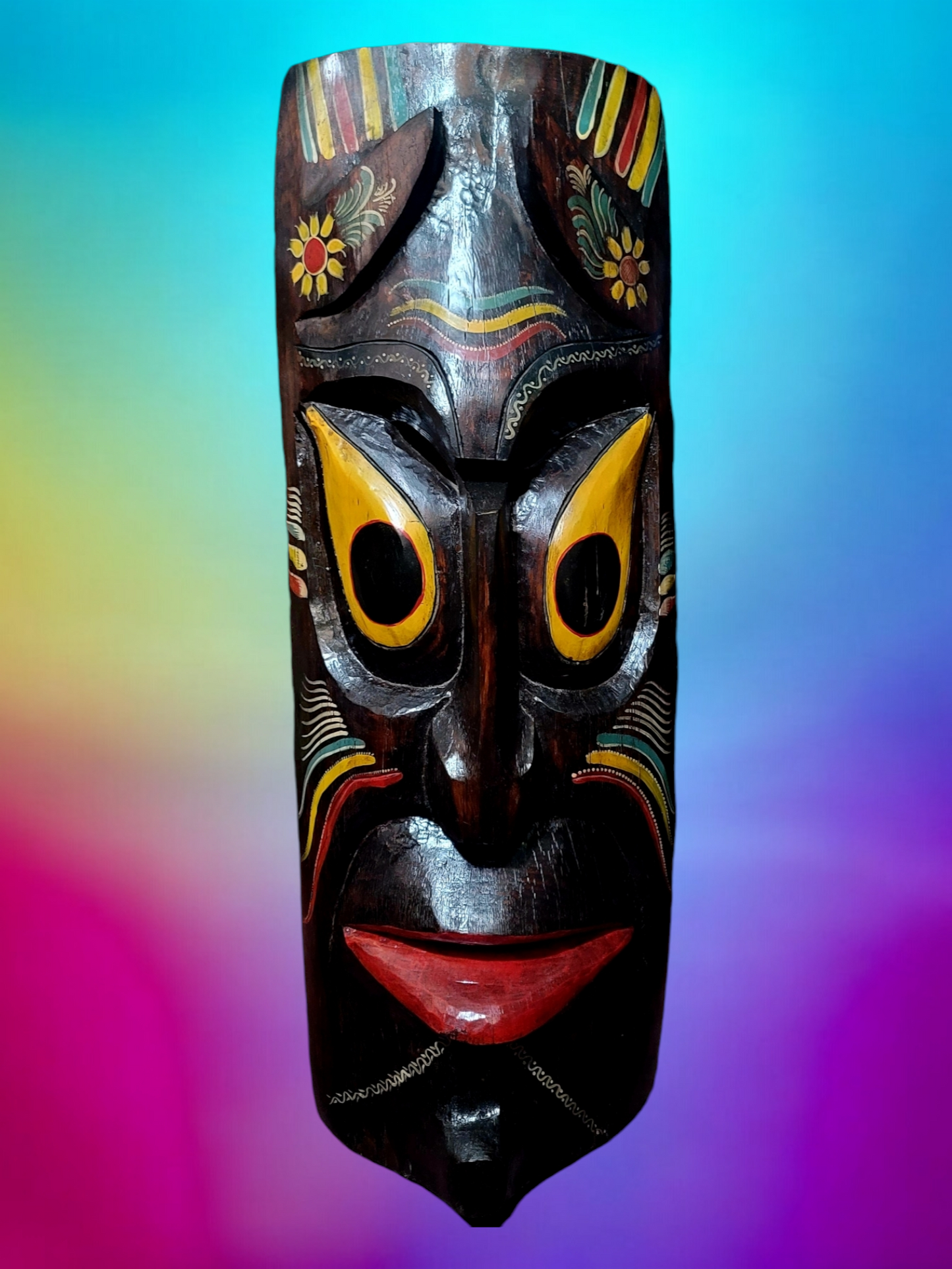 🌺 Handmade Hawaiian Tiki Mask🌺