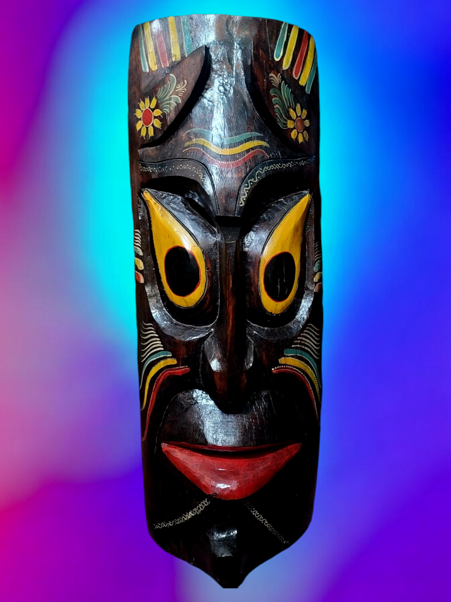 🌺 Handmade Hawaiian Tiki Mask🌺
