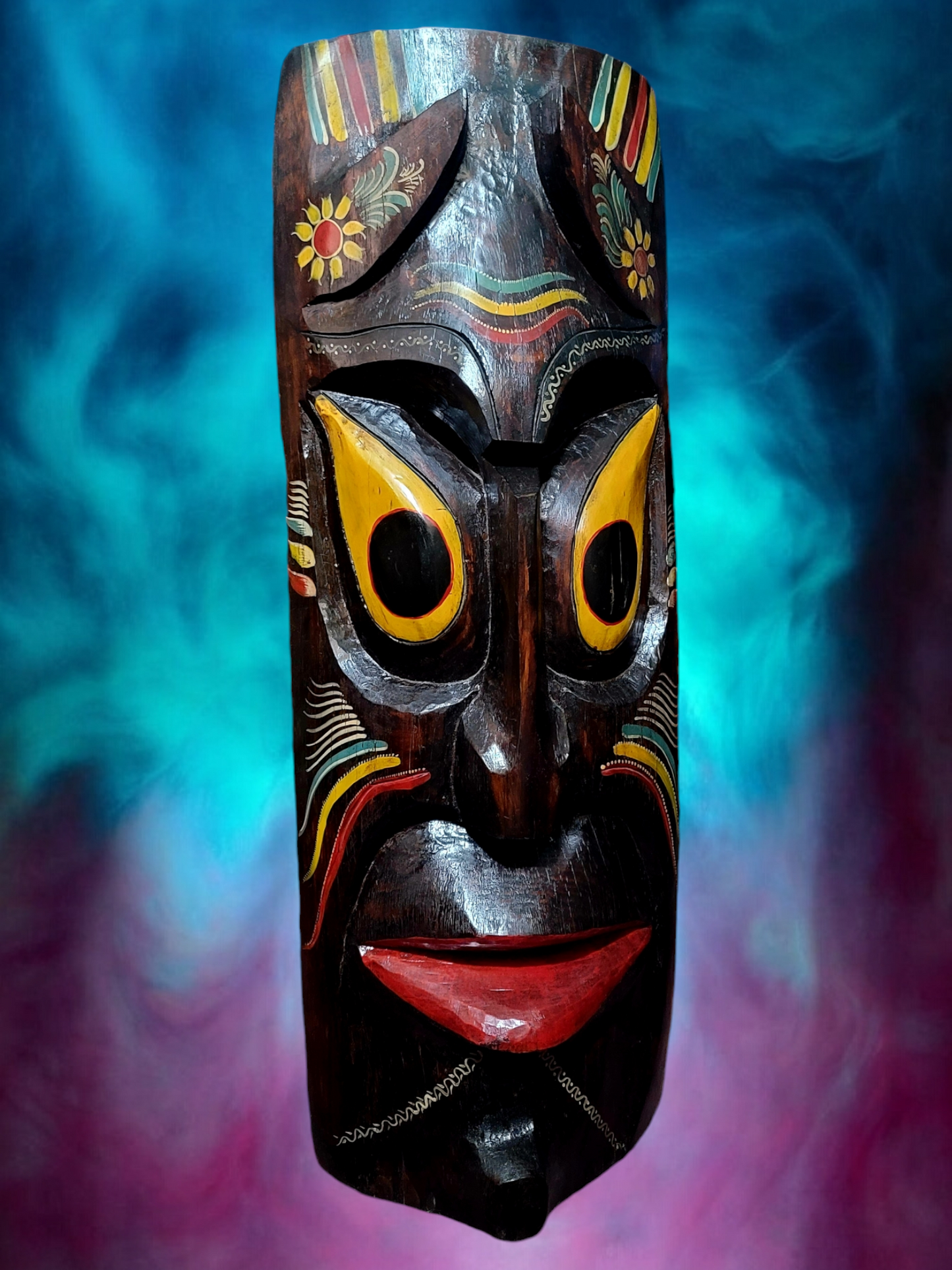 🌺 Handmade Hawaiian Tiki Mask🌺
